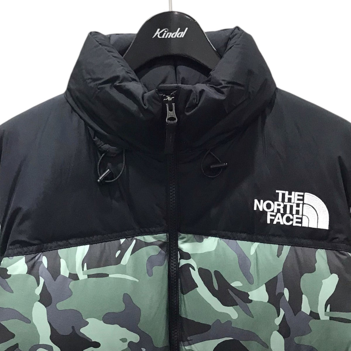 THE NORTH FACE(ザノースフェイス) カモフラ柄ダウンジャケット NOVELTY NUPTSE JACKET ノベルティヌプシジャケット ND91842  ND91842 グリーン・ブラック・グレー サイズ L｜【公式】カインドオルオンライン ブランド古着・中古通販【kindal】