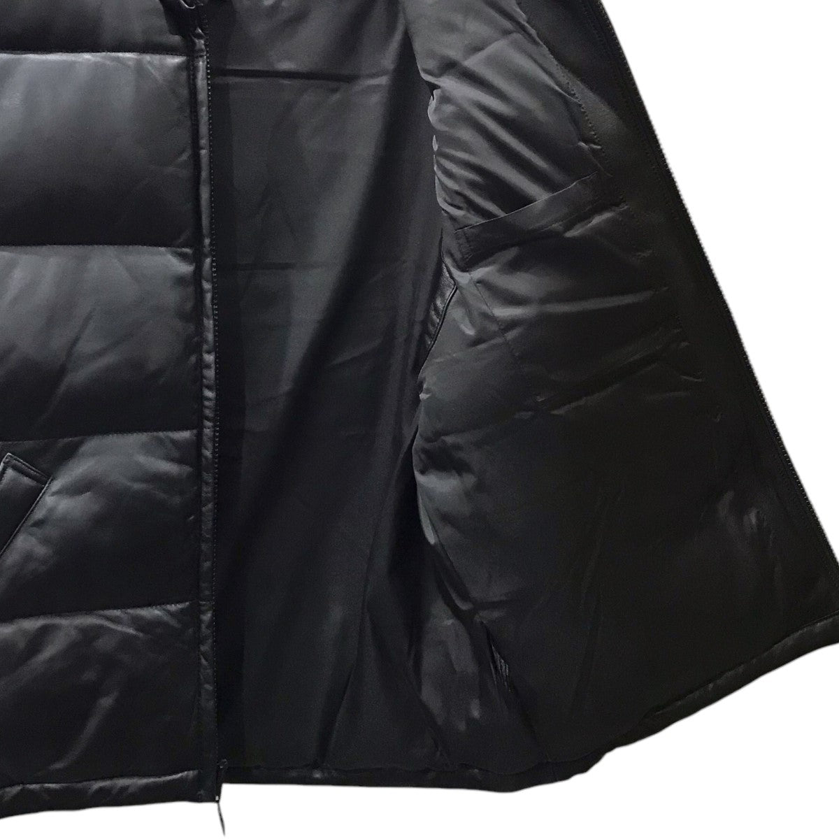 23AW レザーダウンベスト LEATHER DOWN VEST 782-3251002