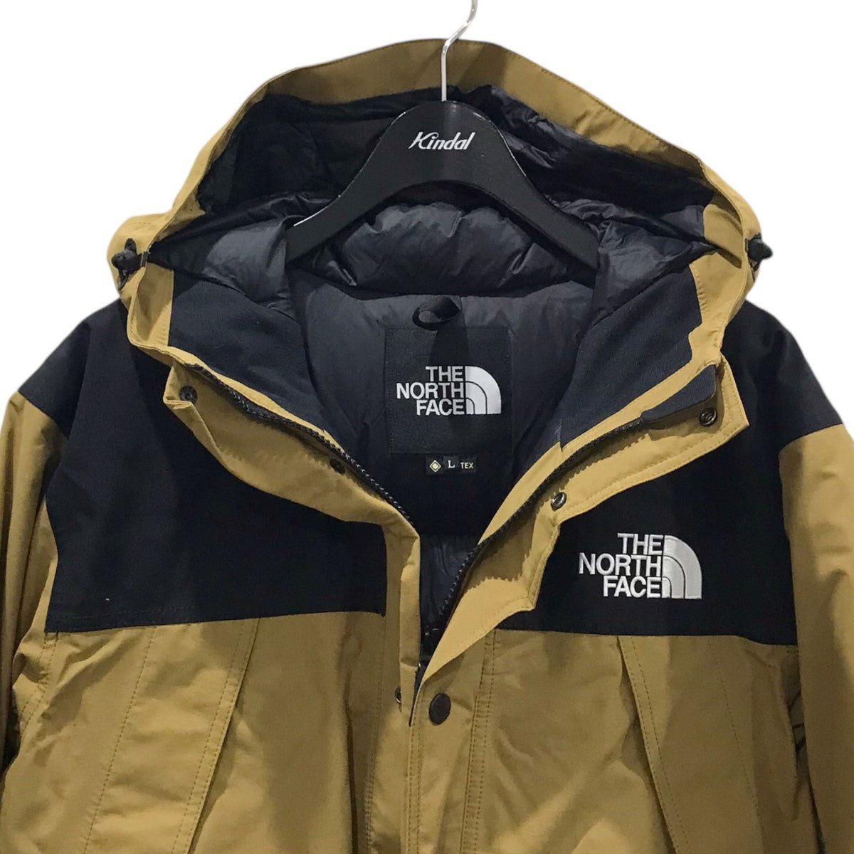 THE NORTH FACE(ザノースフェイス) マウンテンダウンジャケット MOUNTAIN DOWN JACKET ND91930 ND91930  カーキ・ブラック サイズ L｜【公式】カインドオルオンライン ブランド古着・中古通販【kindal】