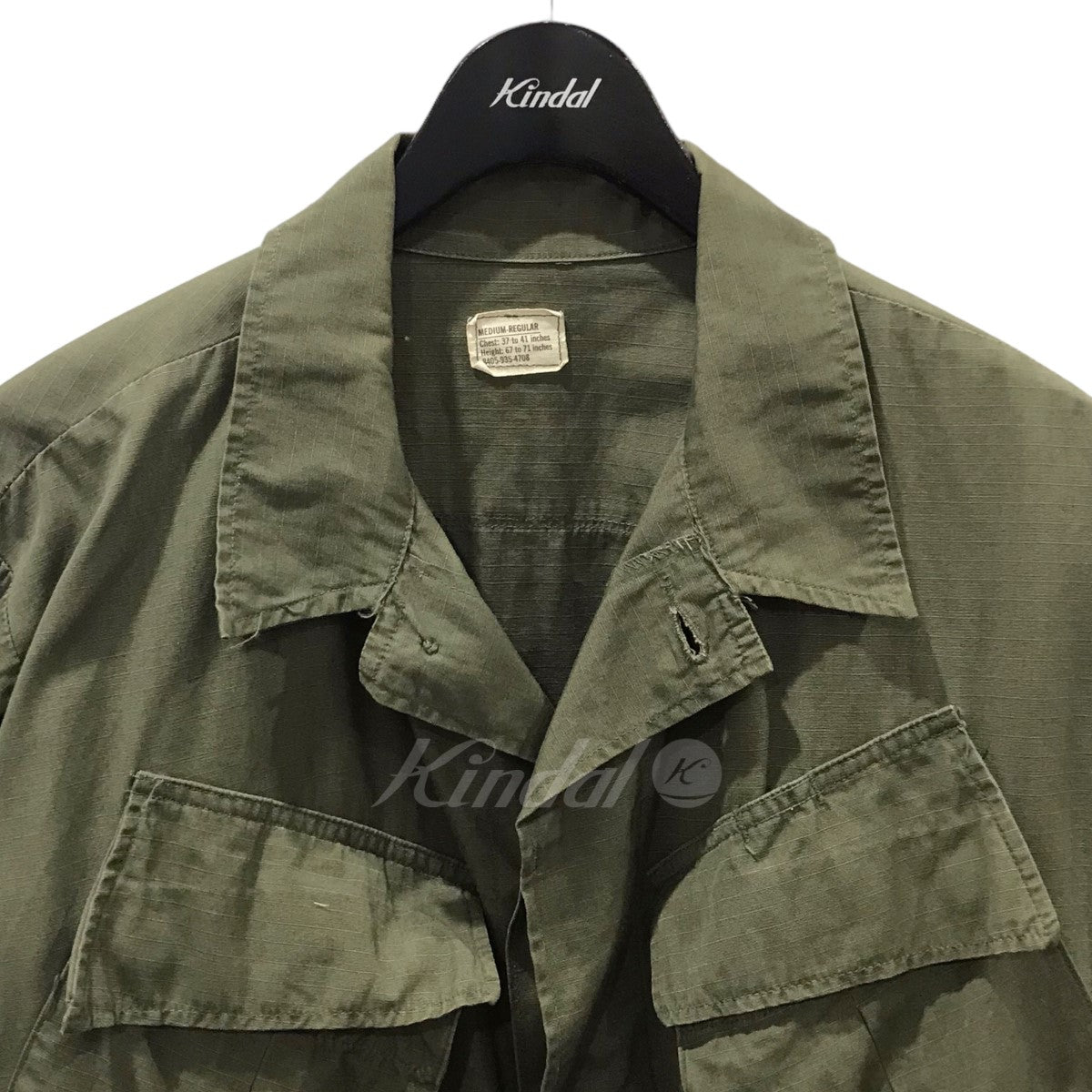 60s ジャングルファティーグジャケット リップストップ jungle fatigue jacket