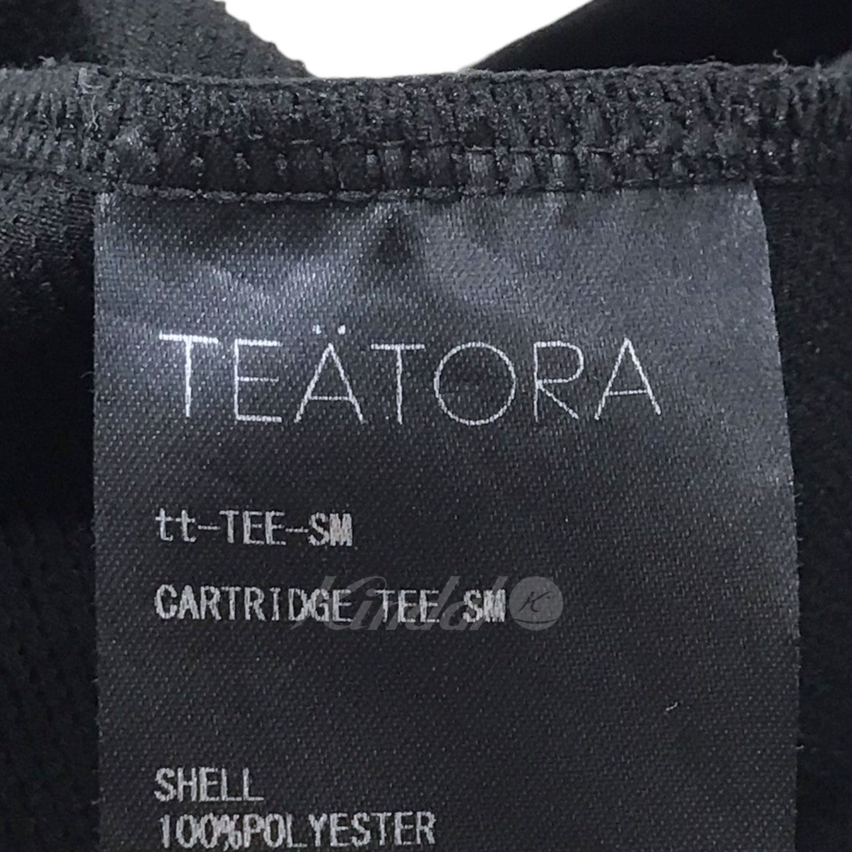 TEATORA(テアトラ) Tシャツ CARTRIDGE TEE Solomodule tt-TEE-SM tt-TEE-SM ブラック サイズ  14｜【公式】カインドオルオンライン ブランド古着・中古通販【kindal】