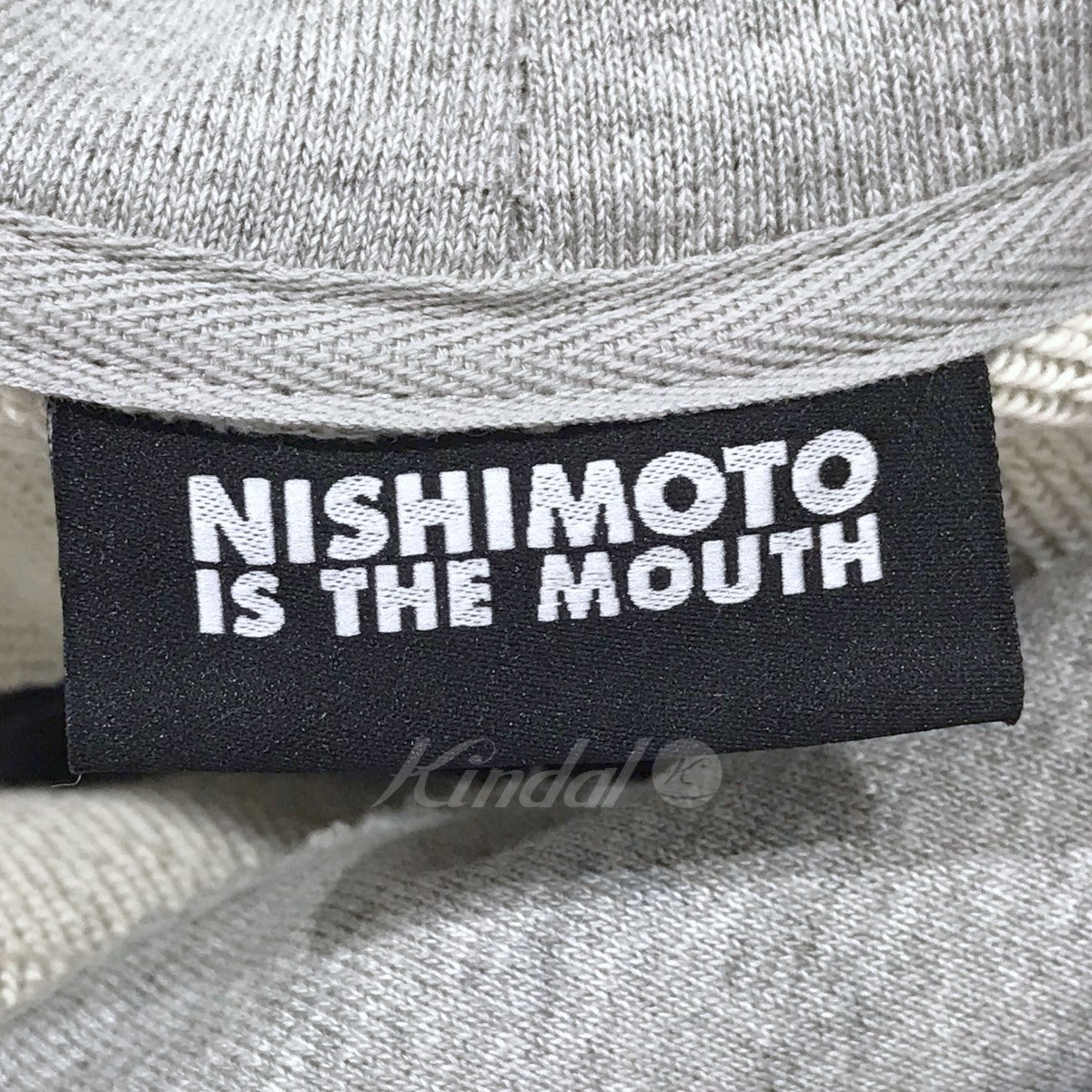 NISHIMOTO IS THE MOUTH(ニシモトイズザマウス) プルオーバーパーカー CLASSIC SWEAT HOODIE  クラシックスウェットフーディー グレー サイズ L｜【公式】カインドオルオンライン ブランド古着・中古通販【kindal】