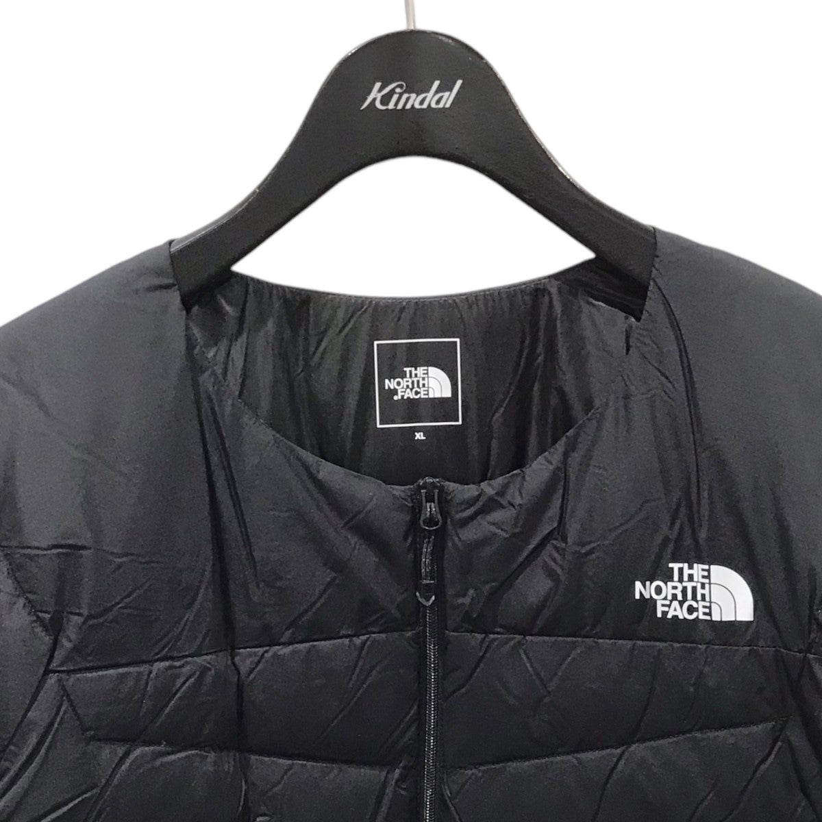 THE NORTH FACE(ザノースフェイス) ノーカラーダウンジャケット Thunder Roundneck Jacket サンダーラウンドネック ジャケット NY82313 NY82313 ブラック サイズ XL｜【公式】カインドオルオンライン ブランド古着・中古通販【kindal】