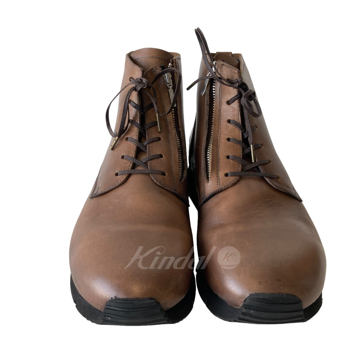 the viridi-anne(ザヴィリジアン) Leather High Cut Sneakers VI