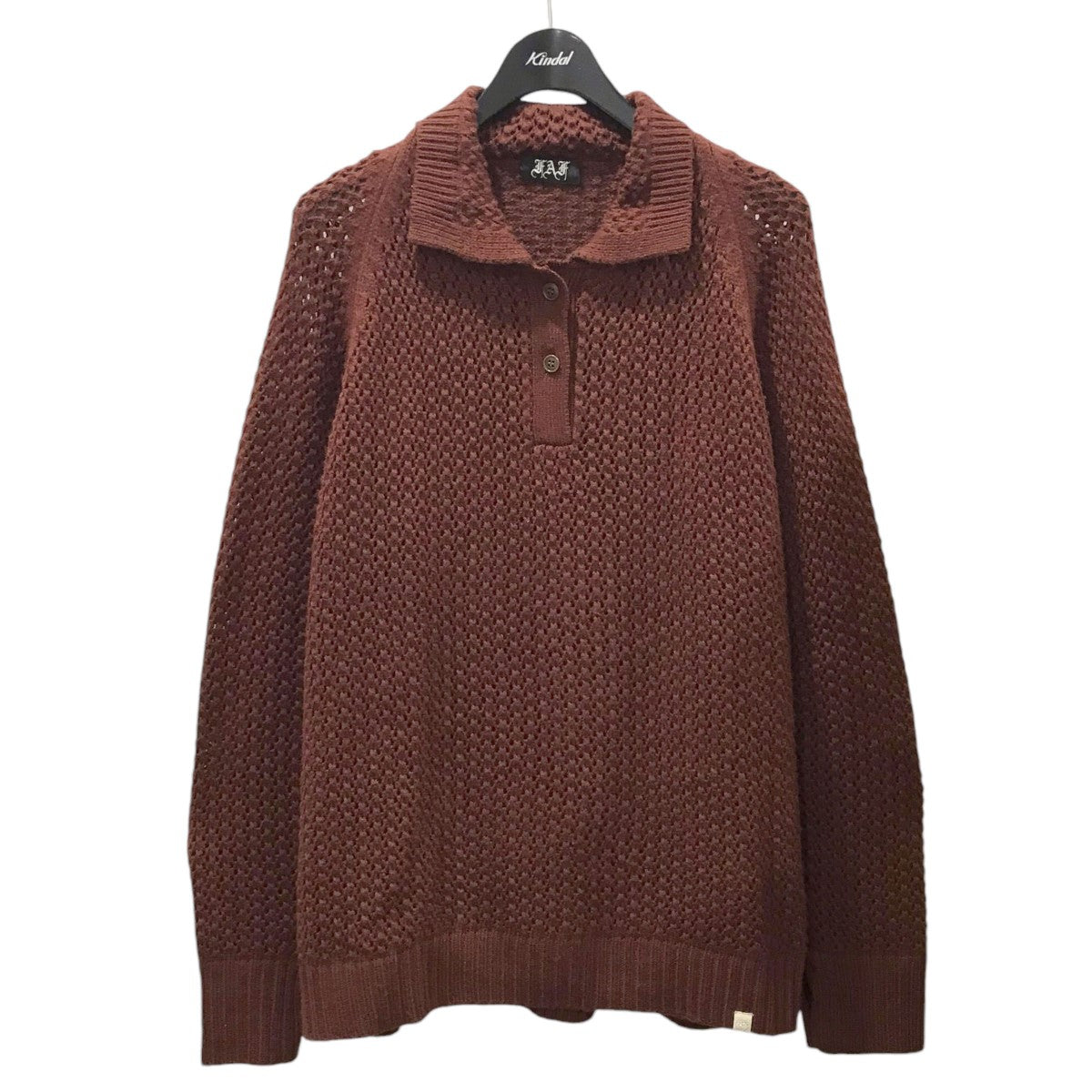 オープンワーク ニットポロシャツ Openwork Knit Polo Shirts 13413009