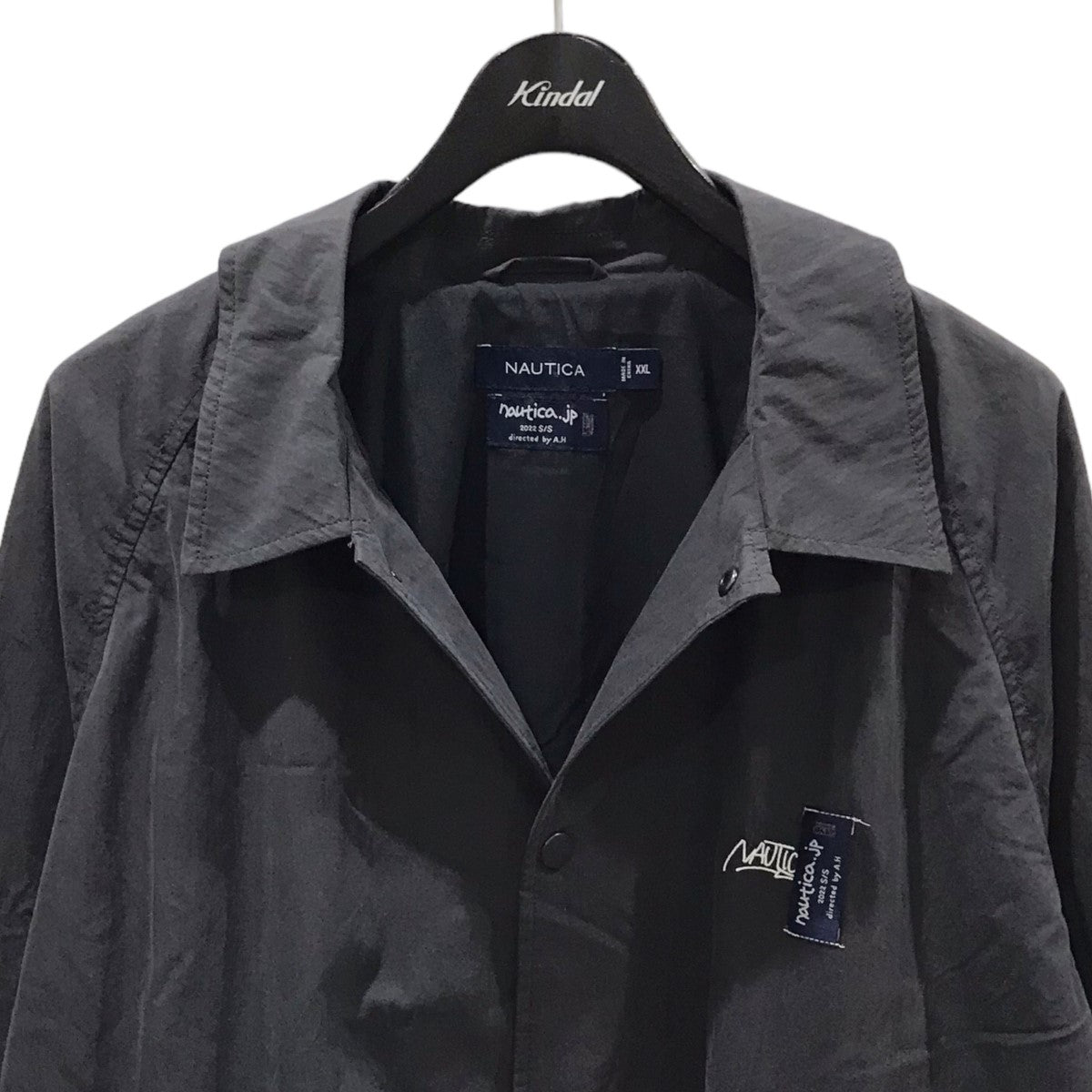 NAUTICA(ノーティカ) 22SS コーチジャケット Nyco Coach Jacket 221-1514 221-1514 グレー サイズ  XXL｜【公式】カインドオルオンライン ブランド古着・中古通販【kindal】