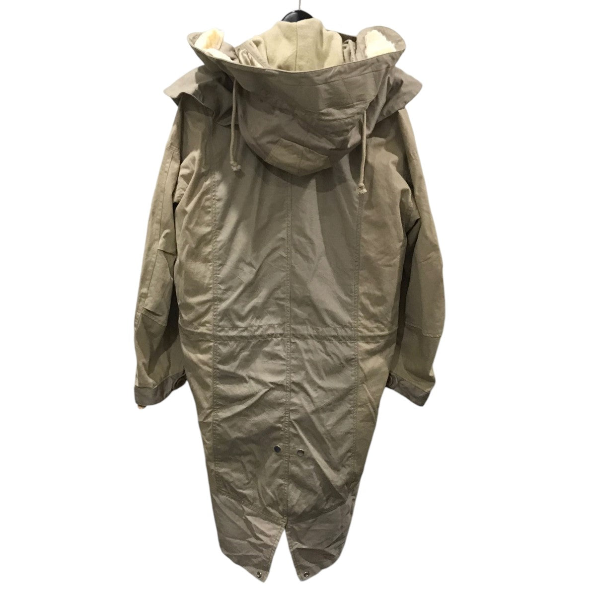 SEEALL(シーオール) ライナー付き モッズコート RECONSTRUCTED MILITARY PARKA リコンストラクテッド  ミリタリーパーカー SAU11 TR694 ベージュ サイズ 2｜【公式】カインドオルオンライン ブランド古着・中古通販【kindal】