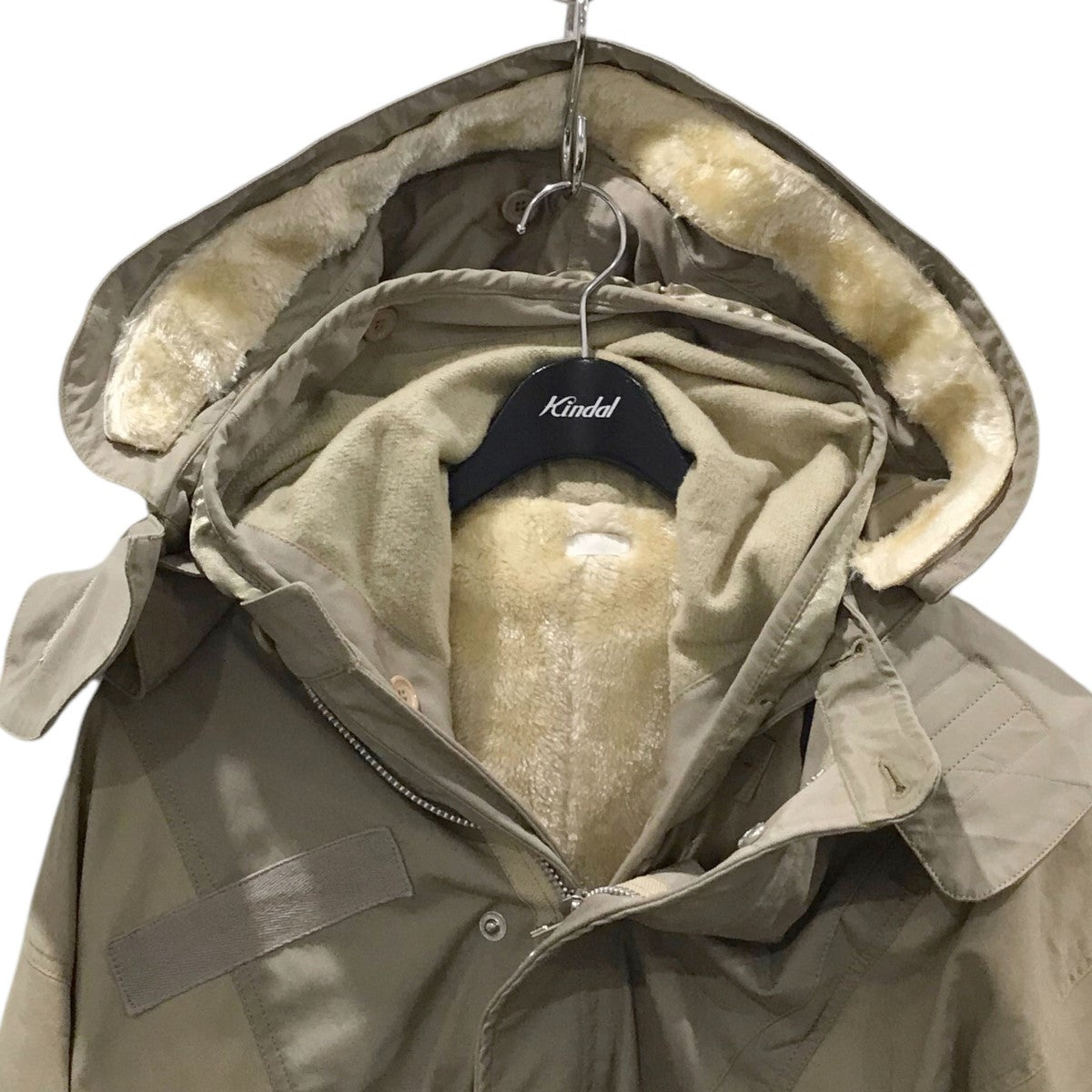 SEEALL(シーオール) ライナー付き モッズコート RECONSTRUCTED MILITARY PARKA リコンストラクテッド  ミリタリーパーカー SAU11 TR694 ベージュ サイズ 2｜【公式】カインドオルオンライン ブランド古着・中古通販【kindal】