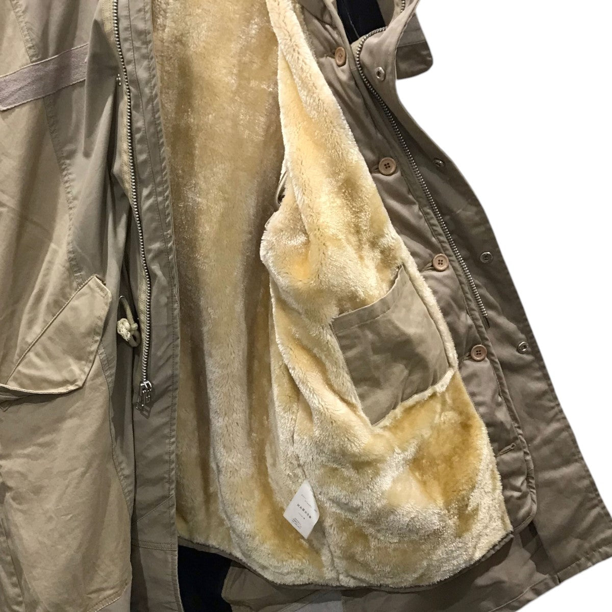 ライナー付き モッズコート RECONSTRUCTED MILITARY PARKA リコンストラクテッド ミリタリーパーカー SAU11 TR694