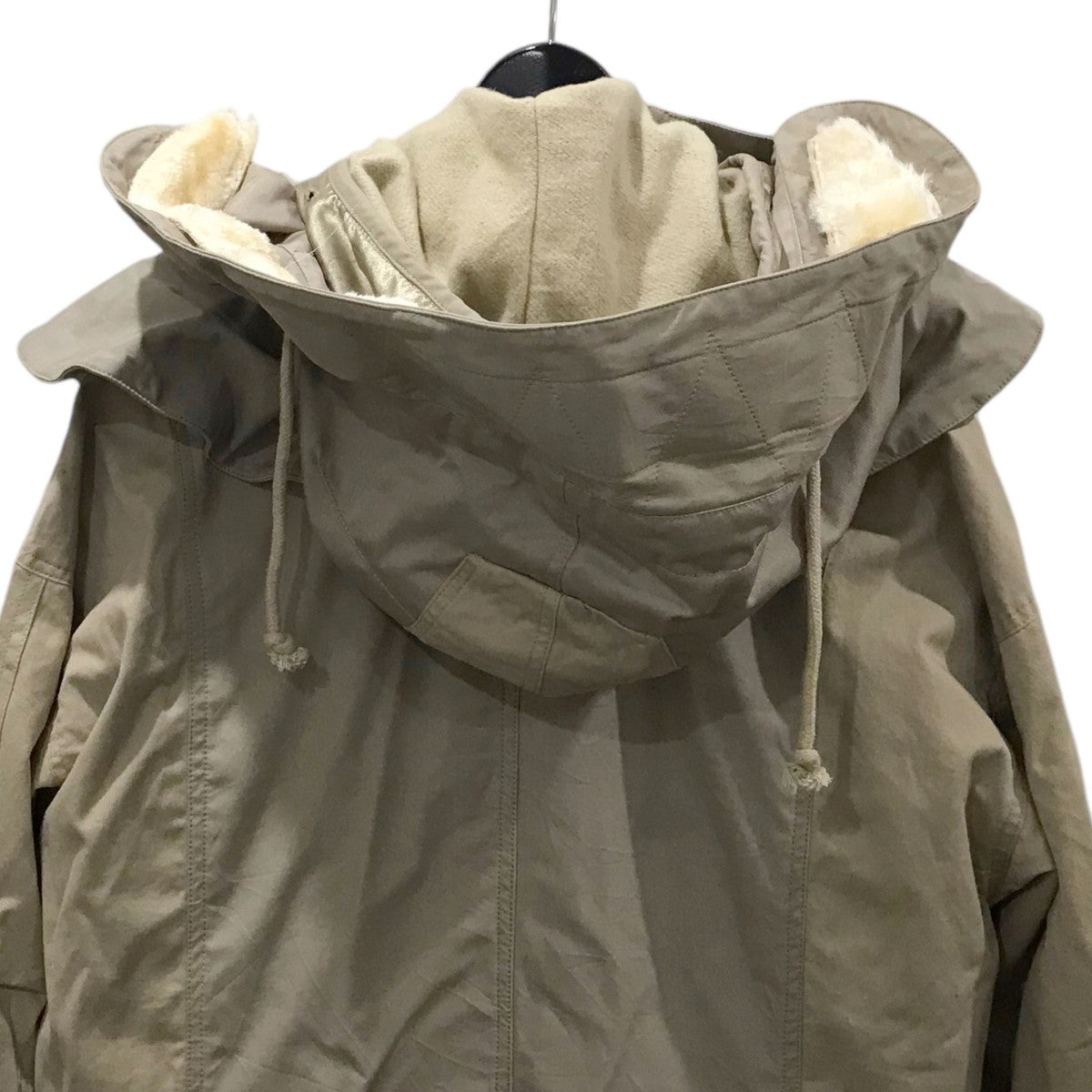 SEEALL(シーオール) ライナー付き モッズコート RECONSTRUCTED MILITARY PARKA リコンストラクテッド  ミリタリーパーカー SAU11 TR694 ベージュ サイズ 2｜【公式】カインドオルオンライン ブランド古着・中古通販【kindal】