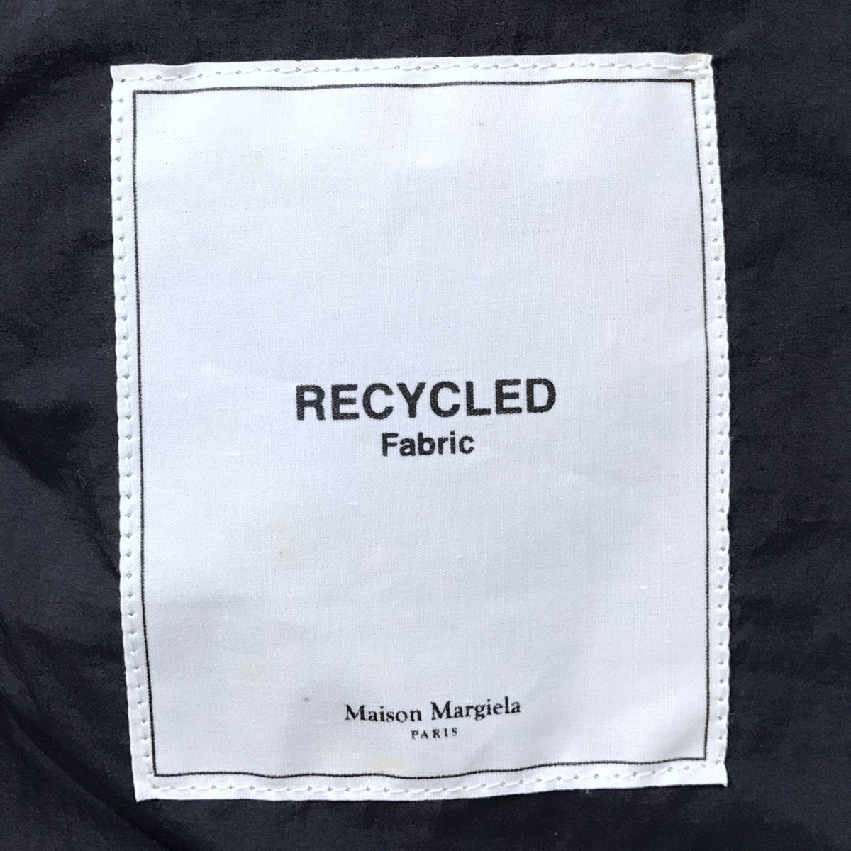 Martin Margiela 10(マルタンマルジェラ１０) 20AW ボタンレス中綿ブルゾン RECYCLE PADDED JACKET  リサイクルパデッドジャケット S50BN0449 S50BN0449 ブラック サイズ 18｜【公式】カインドオルオンライン  ブランド古着・中古通販【kindal】