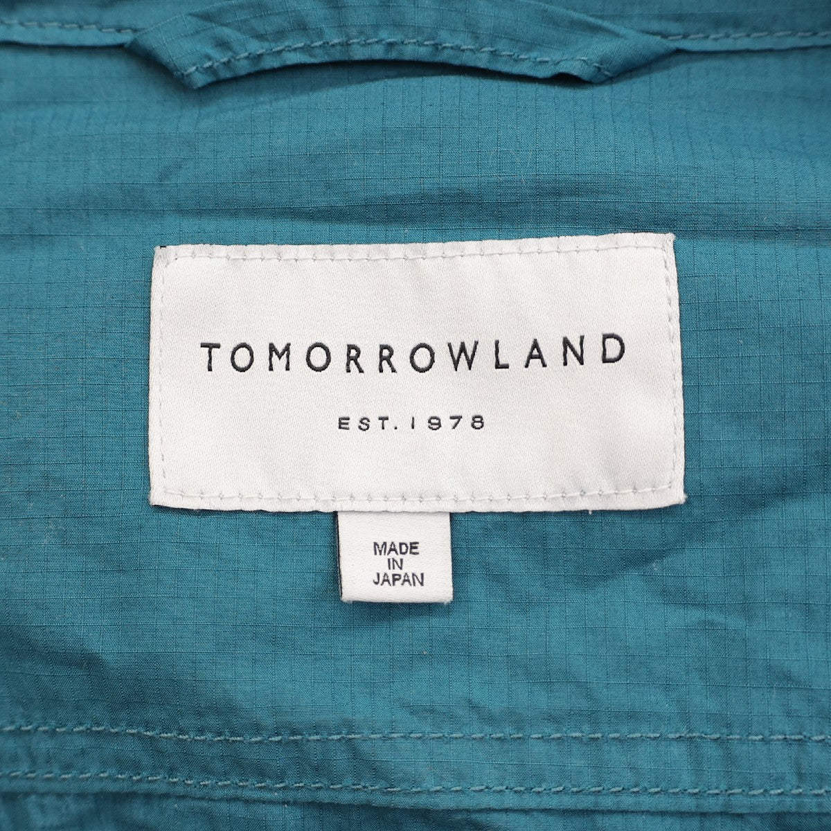 TOMORROW LAND(トゥモローランド) リプストップコットンフーデッドジャケット63-08-81-08106 63-08-81-08106  ブルー系 サイズ M｜【公式】カインドオルオンライン ブランド古着・中古通販【kindal】