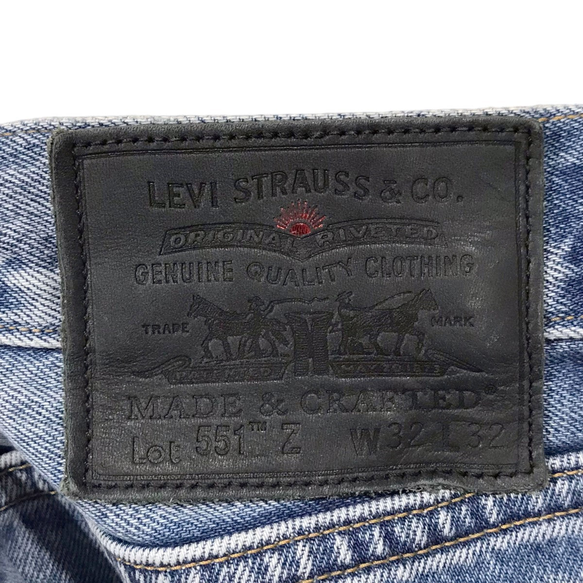 LEVI’S MADE＆CRAFTED(リーバイスメイド＆クラフテッド) デニムパンツ 551Z 日本製 17599-0003