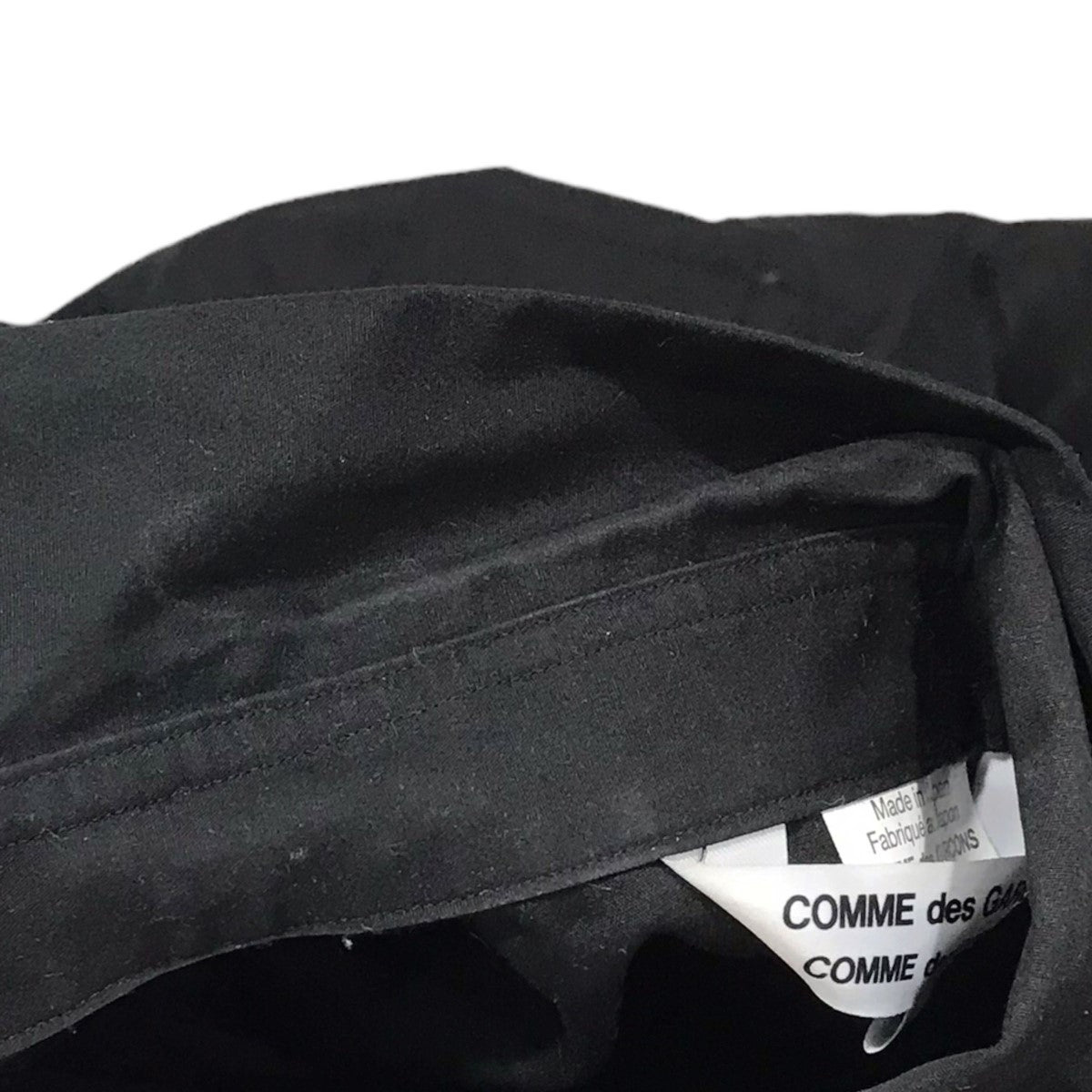 COMME des GARCONS COMME des GARCONS(コムデギャルソン コムデギャルソン) 24SS バルーンスリーブシャツ  BALLOON SLEEVES SHIRT RM-B018 RM-B018 ブラック サイズ L｜【公式】カインドオルオンライン  ブランド古着・中古通販【kindal】