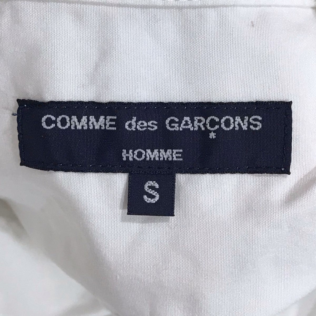 COMME des GARCONS HOMME(コムデギャルソンオム) 長袖シャツ HB-B101 ホワイト サイズ:S メンズ シャツ 中古・古着