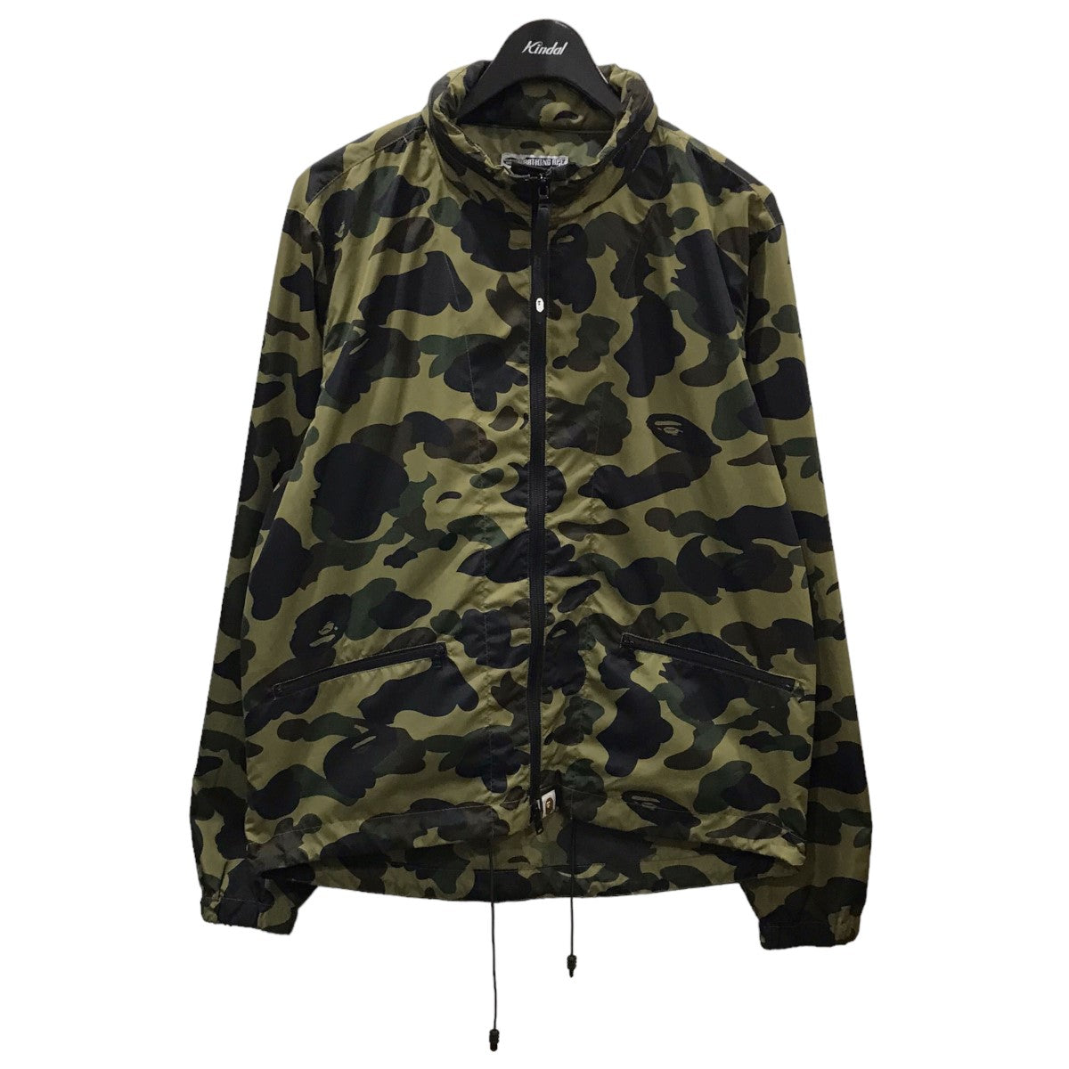 A BATHING APE(アベイシングエイプ) カモフラ柄ジップアップジャケット 1860-140-039 1860-140-039  オリーブ・グリーン・ブラック サイズ L｜【公式】カインドオルオンライン ブランド古着・中古通販【kindal】