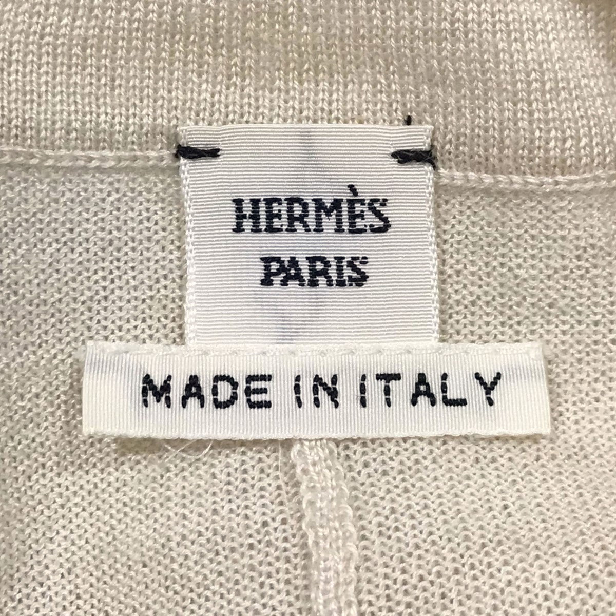 HERMES(エルメス) カシミヤシルクニットセーター ベージュ サイズ 15｜【公式】カインドオルオンライン ブランド古着・中古通販【kindal】