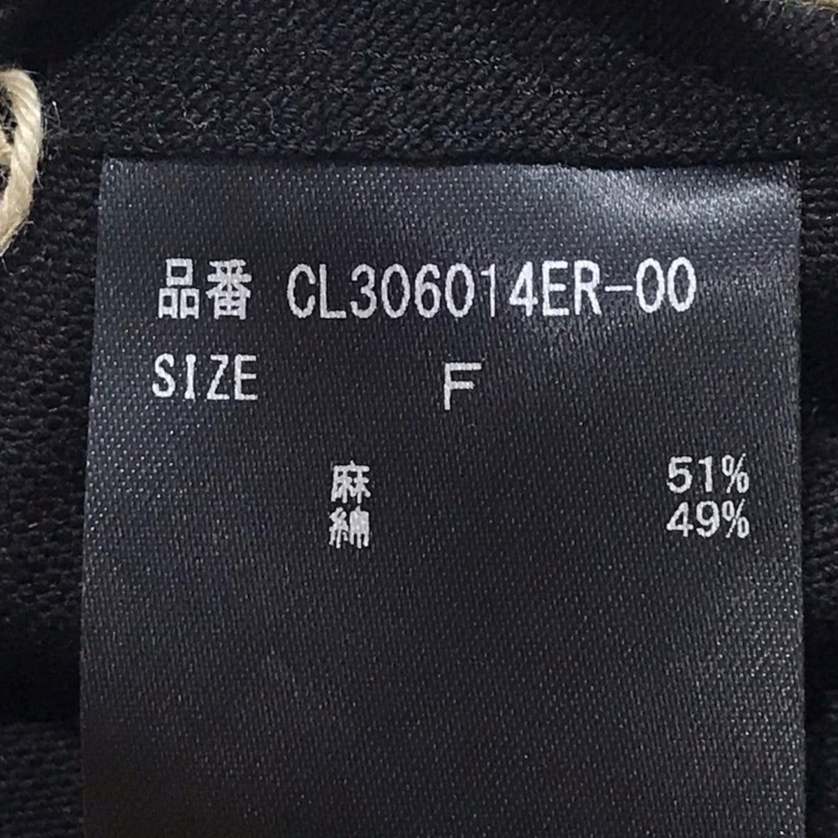 23SS コットンリネンワッシャーベスト CL306014ER