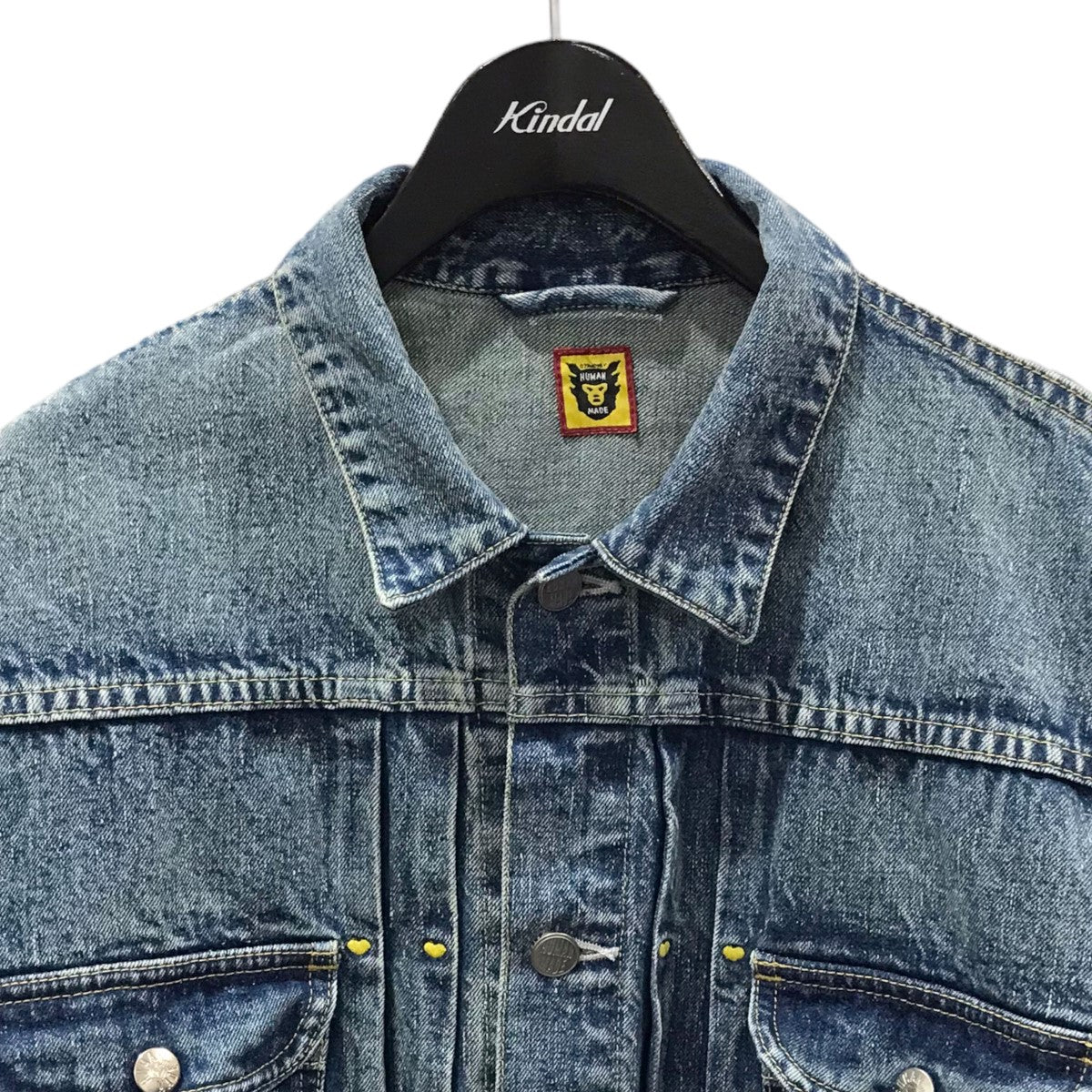 HUMAN MADE(ヒューマンメード) ストームカウボーイ デニムジャケット Storm Cowboy Denim Jacket インディゴ サイズ  XL｜【公式】カインドオルオンライン ブランド古着・中古通販【kindal】