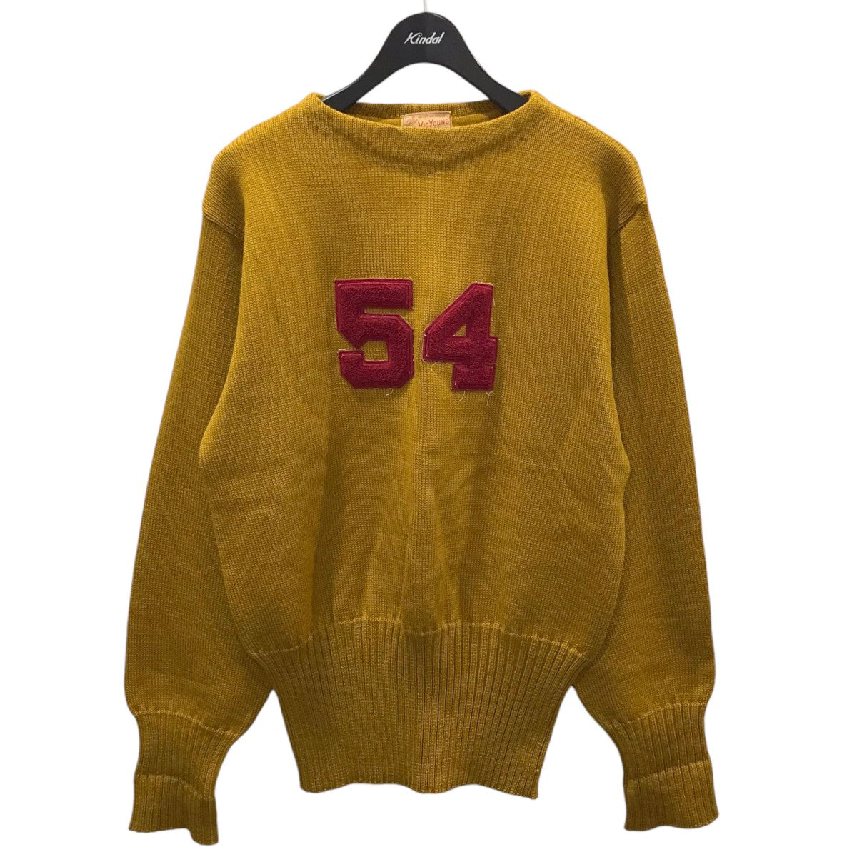 50s ニットセーター Lettered Knit レタードニット