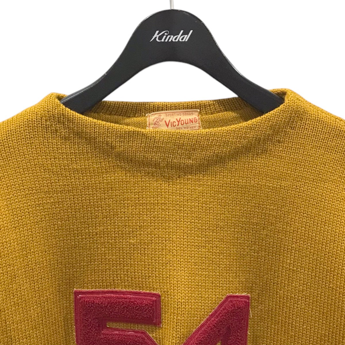 50s ニットセーター Lettered Knit レタードニット