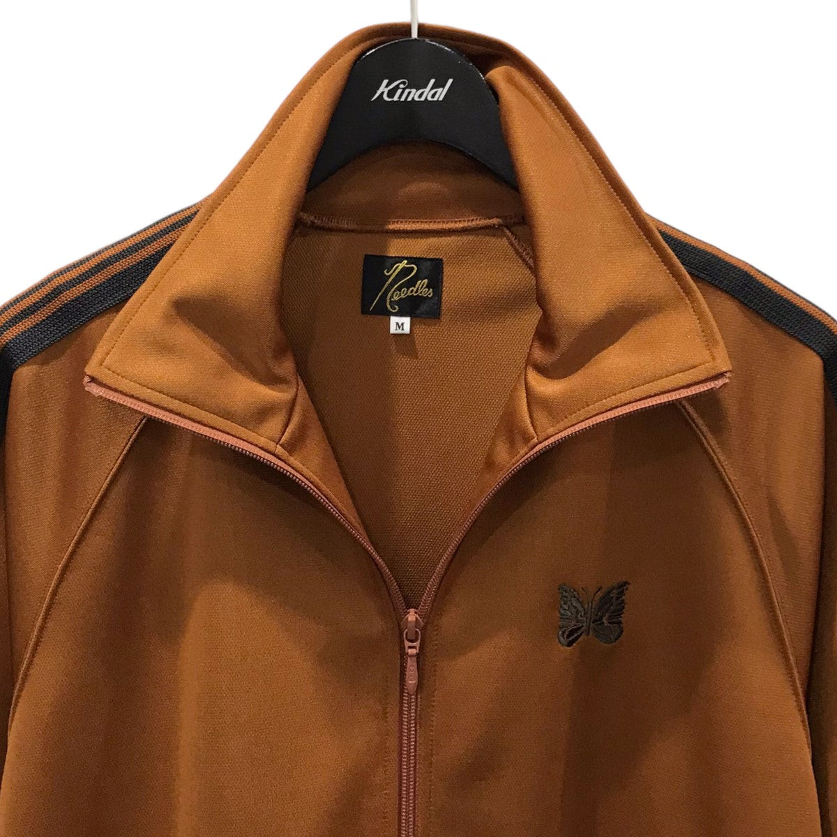 Needles(ニードルス) 24SS トラックジャケット Track Jacket - Poly Smooth OT226 OT226  ブラウン・グレー サイズ M｜【公式】カインドオルオンライン ブランド古着・中古通販【kindal】