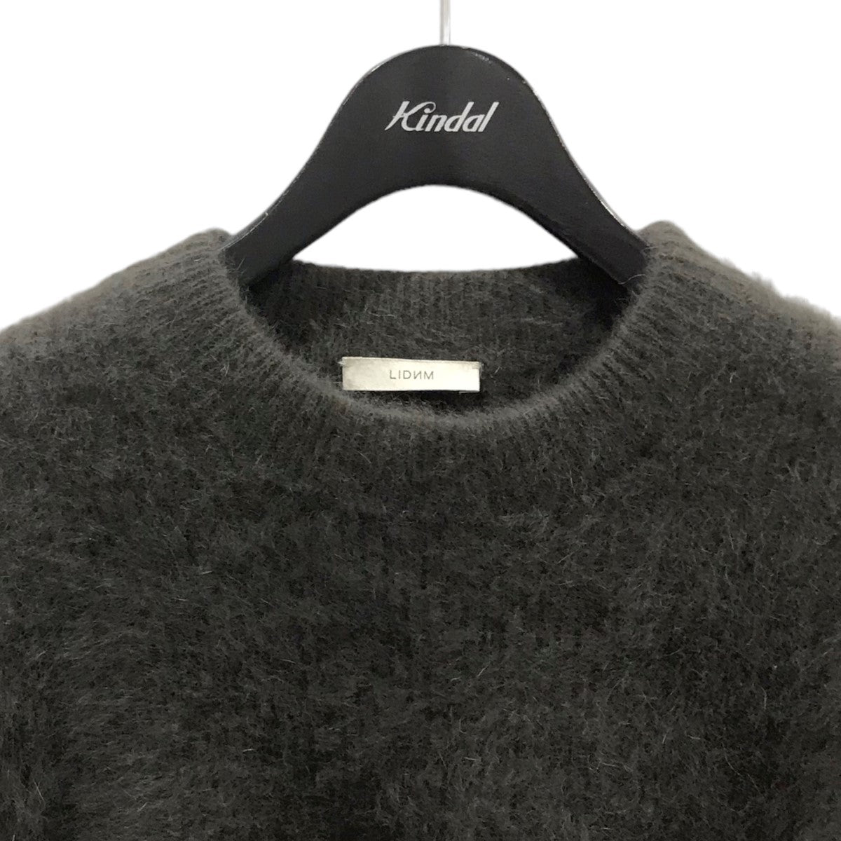 LIDnM(リドム) フォックスカシミヤニットセーター FOX CASHMERE KNIT Im22aw09474