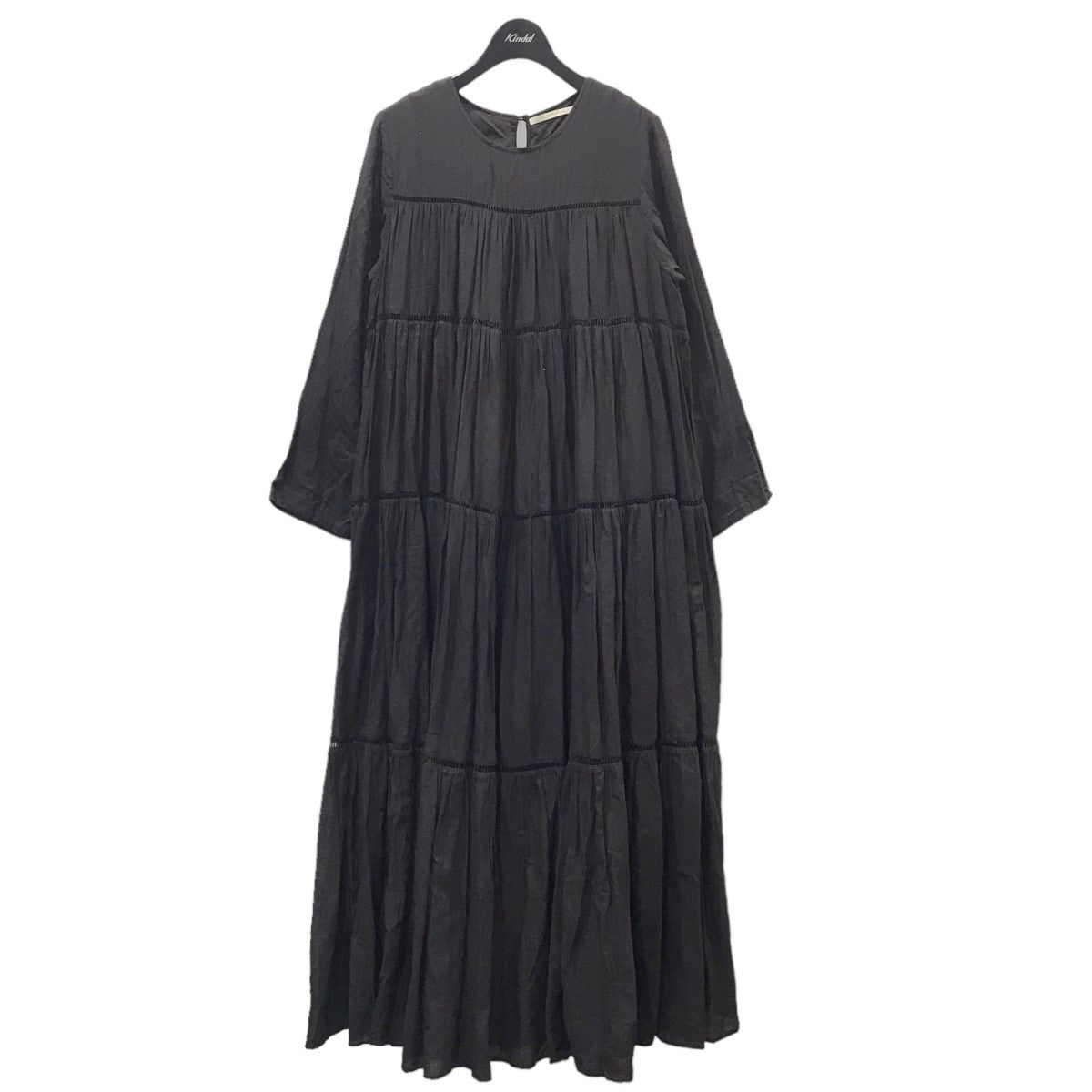 ne quittez pas(ヌキテパ) マキシワンピース Cotton Voile