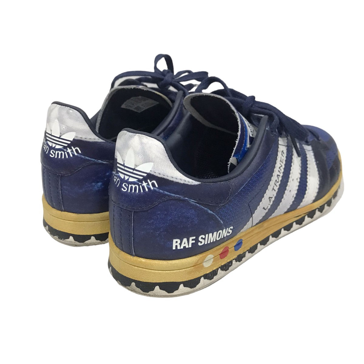 adidas×RAF SIMONS スニーカー L．A． STAN エルエースタン EE7951 EE7951 ブルー・ホワイト サイズ  27cm｜【公式】カインドオルオンライン ブランド古着・中古通販【kindal】