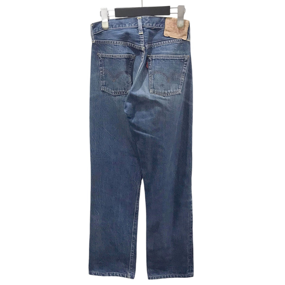 デニムパンツ 502 TYPE物 米国製 ボタン裏16 BIG E Vステッチ SCOVILLジップ