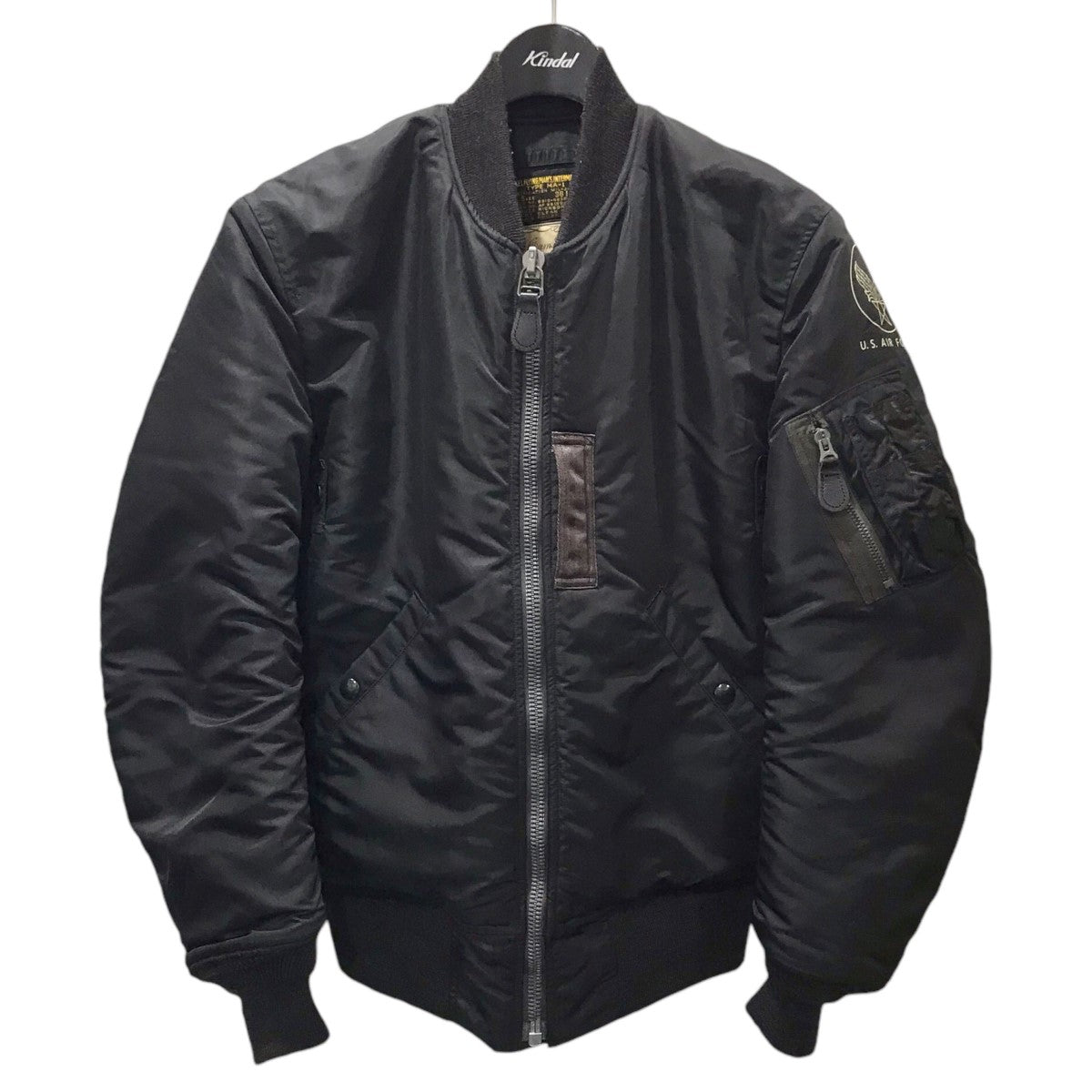 フライトジャケット type BLACK MA-1 SLENDER LONG WILLIAM GIBSON COLLECTION ウィリアムギブソン コレクション BR12667