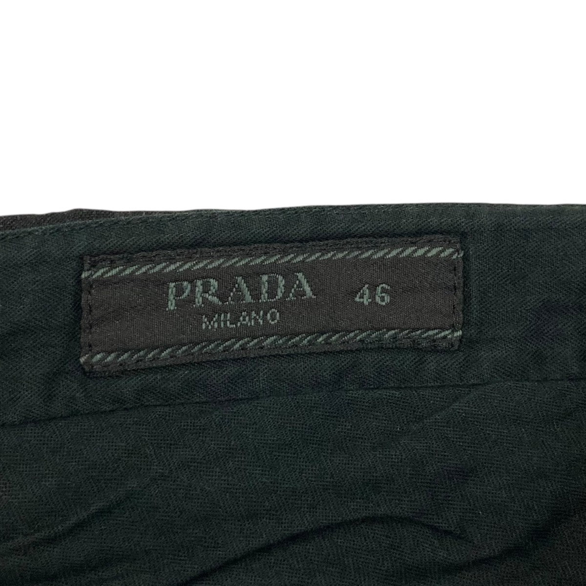PRADA(プラダ) テーパードスラックスパンツ グレー サイズ 46