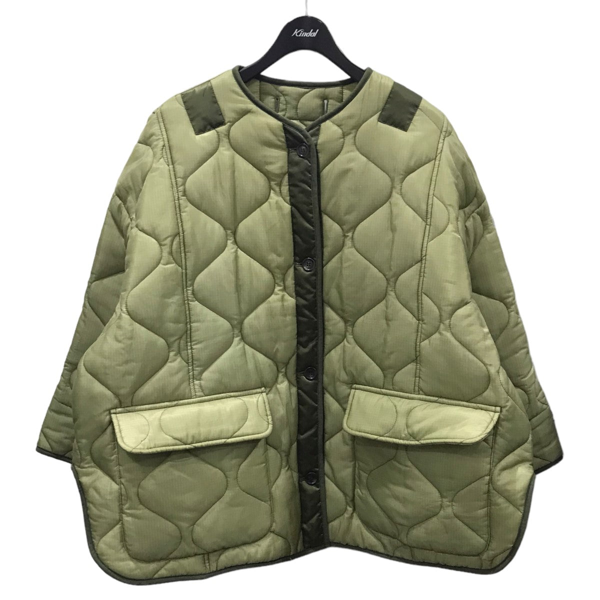 The Frankie Shop(ザ フランキー ショップ) キルティングジャケット TEDDY QUILTED JACKET テディキルテッド ジャケット オリーブ サイズ XS/S｜【公式】カインドオルオンライン ブランド古着・中古通販【kindal】