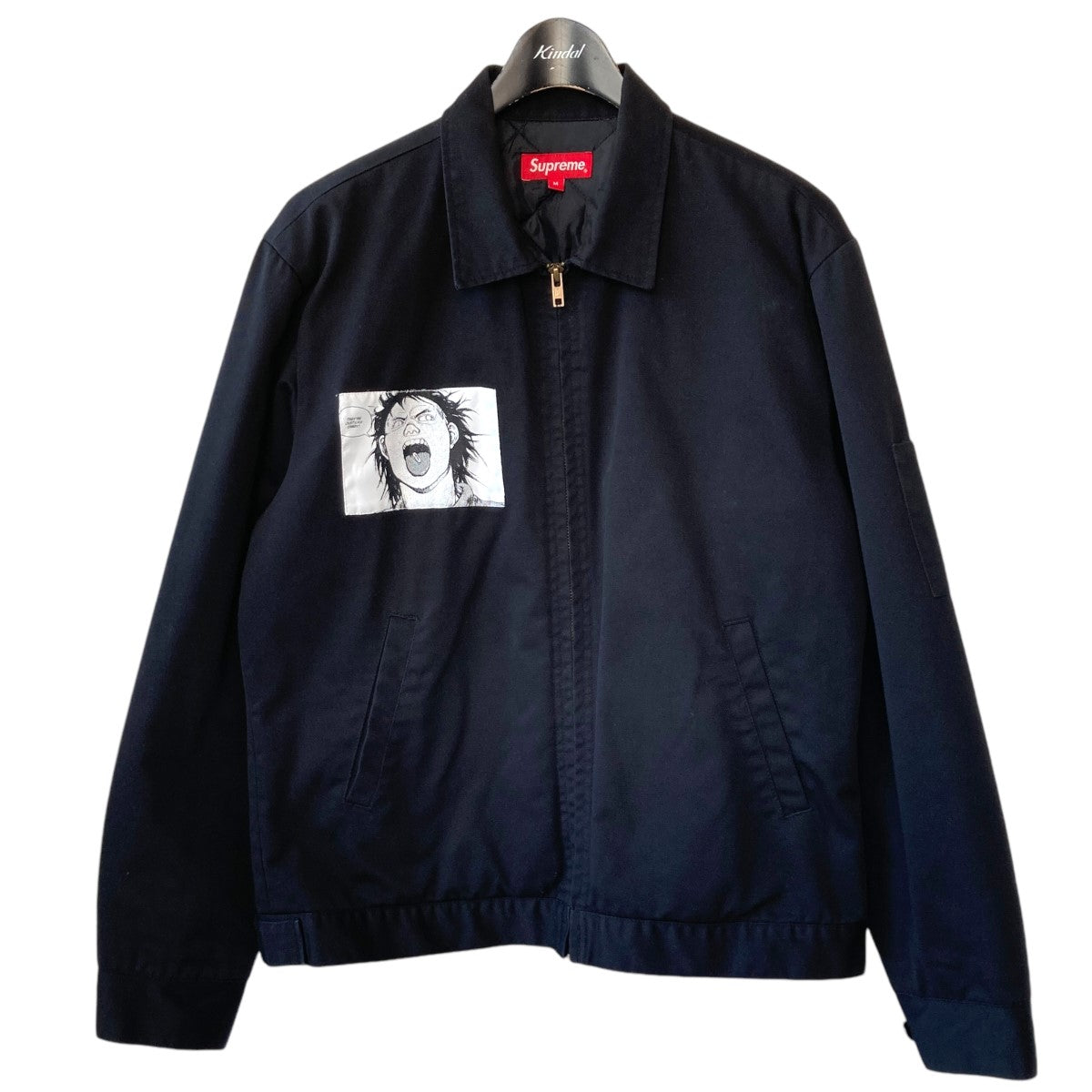 Supreme(シュプリーム) 17AWAkira work jacketジップアップジャケット ブラック サイズ M｜【公式】カインドオルオンライン  ブランド古着・中古通販【kindal】