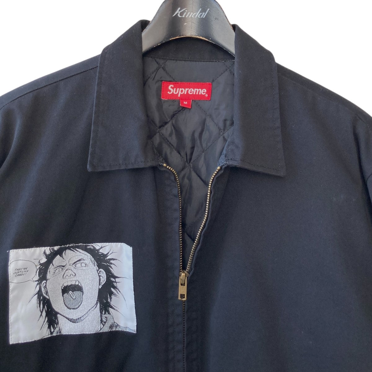 Supreme(シュプリーム) 17AWAkira work jacketジップアップジャケット ブラック サイズ M｜【公式】カインドオルオンライン  ブランド古着・中古通販【kindal】