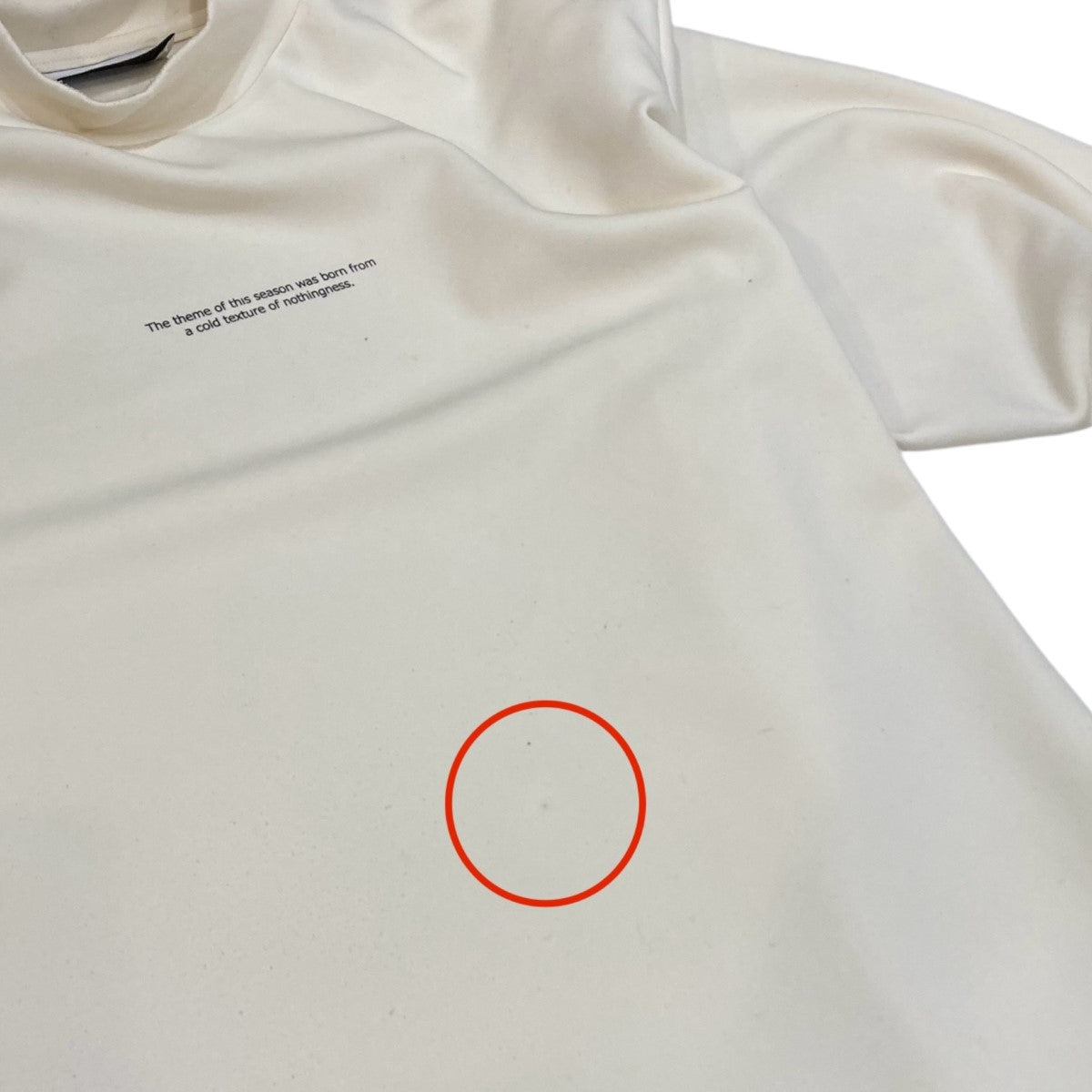 20AW OVERSIZED HIGH NECK LS オーバーサイズ モックネックスウェット ST．206