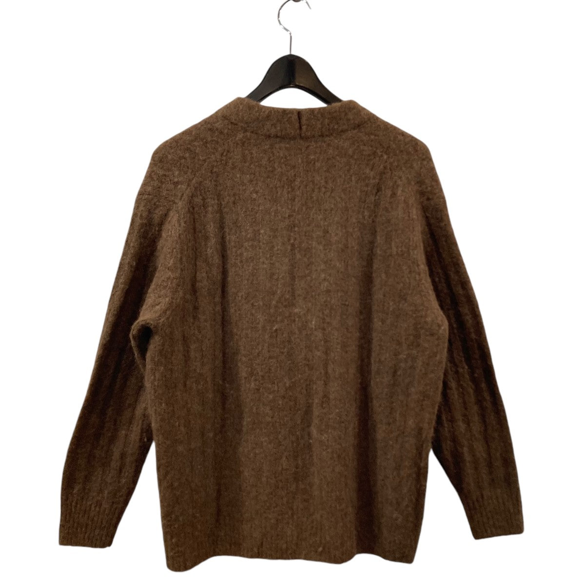 AURALEE(オーラリー) BABY ALPACA WOOL RIB KNIT CARDIGANニットカーディガンA21AC03BA