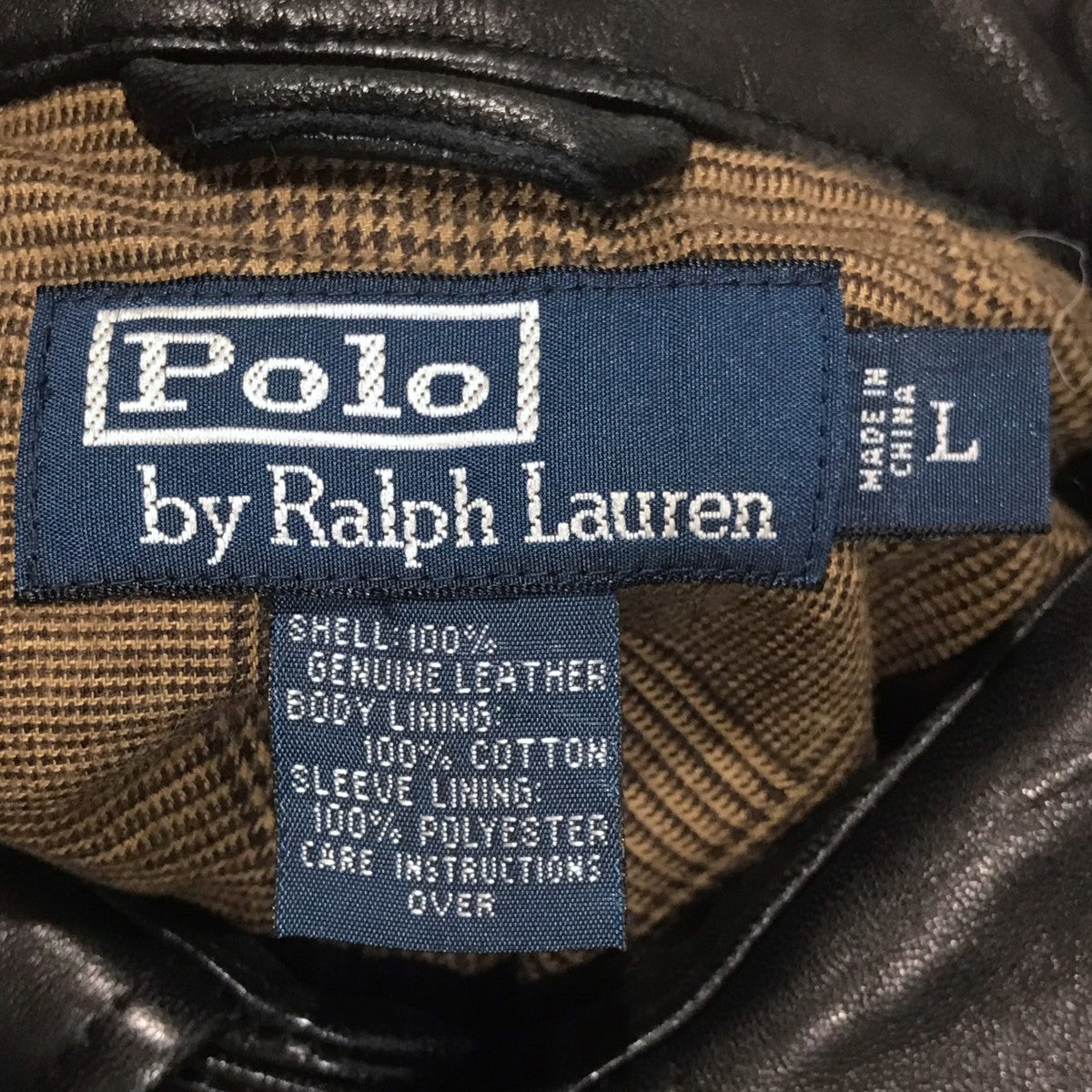 POLO RALPH LAUREN(ポロラルフローレン) スイングトップレザージャケット ブラック サイズ L｜【公式】カインドオルオンライン  ブランド古着・中古通販【kindal】