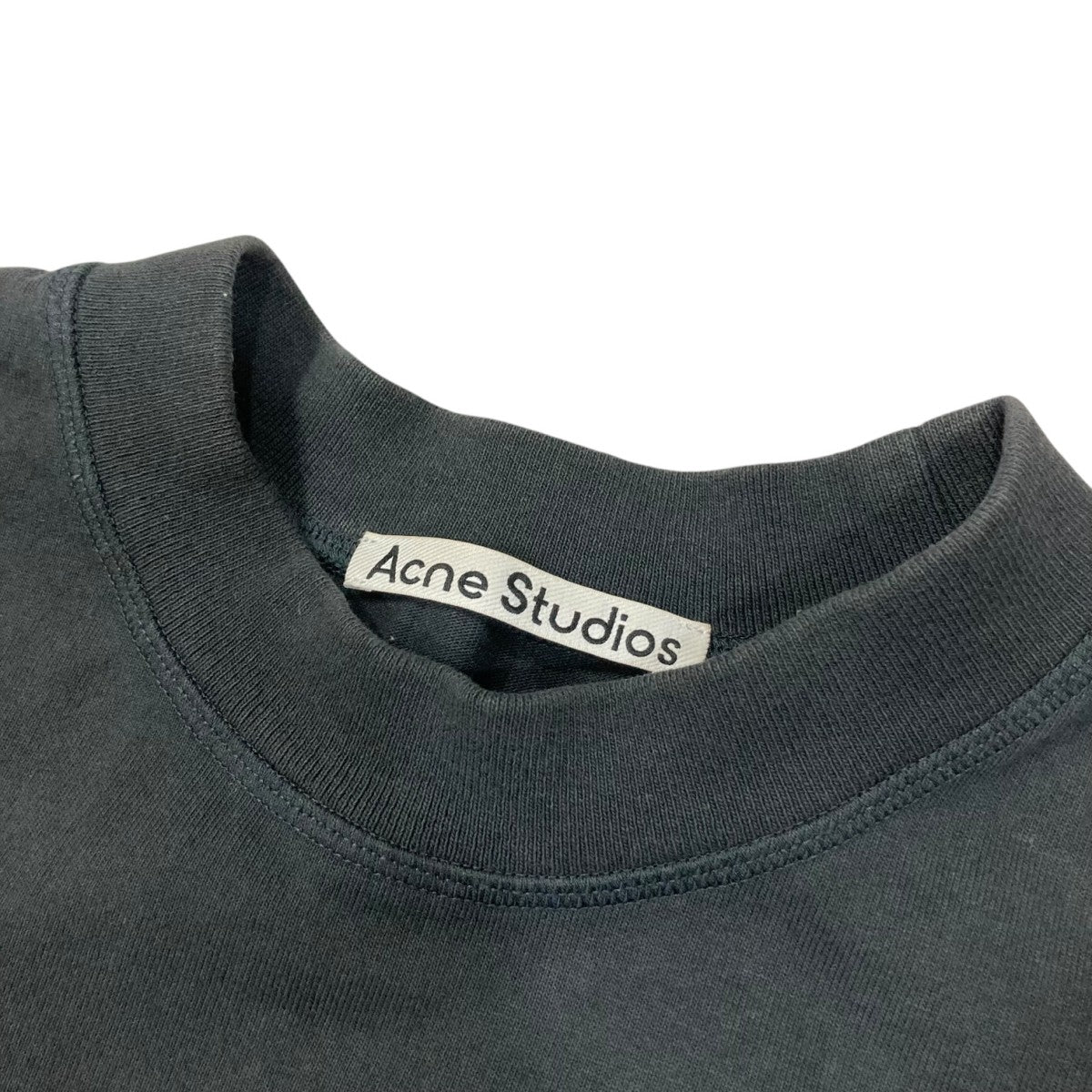 【AcneStudios】ロゴ プリント クルーネック T シャツ ACNE STUDIOS(アクネストゥディオズ) ロゴプリント クルーネック
