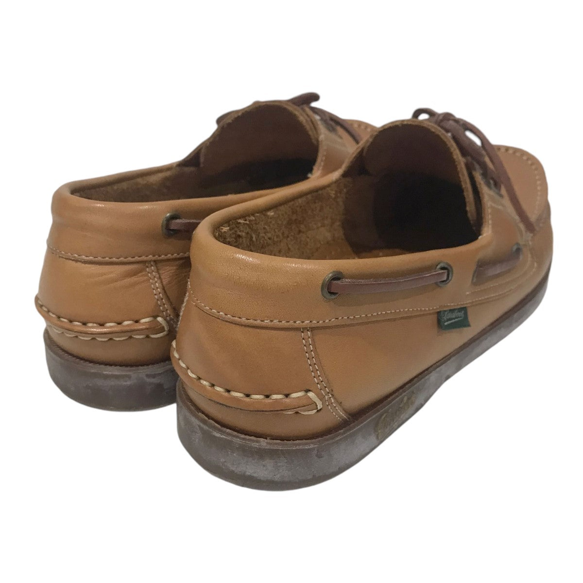 PARABOOT(パラブーツ) デッキシューズ ブラウン サイズ 7