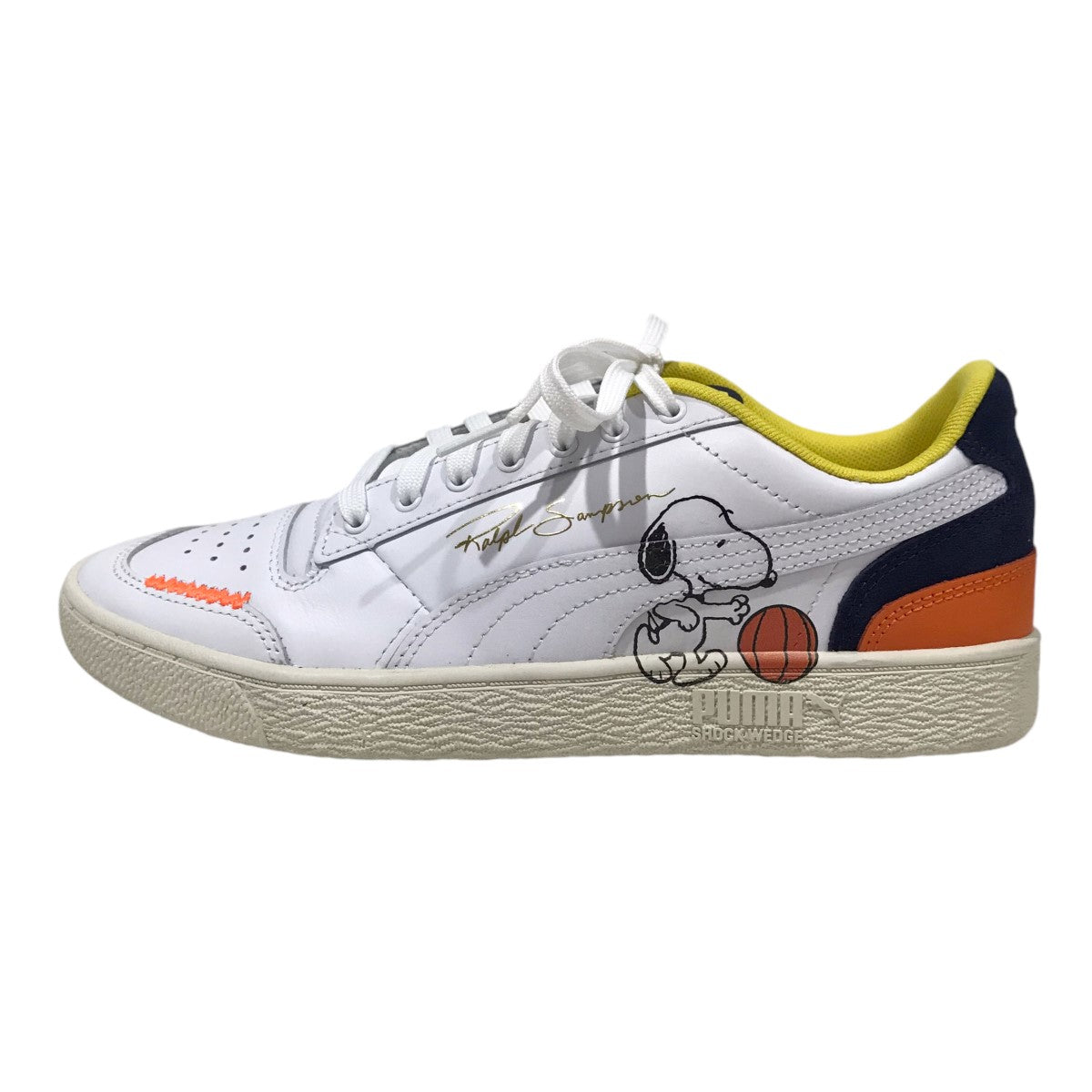 PUMA(プーマ) スニーカー RALPH SAMPSON PEANUTS ラルフ サンプソン ピーナッツ 375516-01 375516-01  ホワイト・イエロー・ネオンオレンジ他 サイズ 27cm｜【公式】カインドオルオンライン ブランド古着・中古通販【kindal】