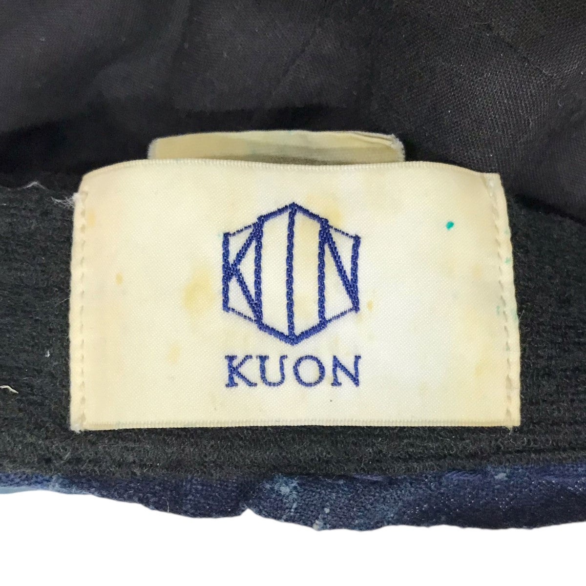 KUON(クオン) ボロ ベースボールキャップ Boro Baseball Cap インディゴ｜【公式】カインドオルオンライン  ブランド古着・中古通販【kindal】