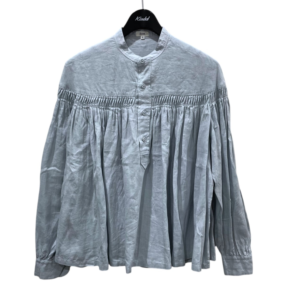 SCYE(サイ) プルオーバーリネンブラウス Belgian Linen Tuck