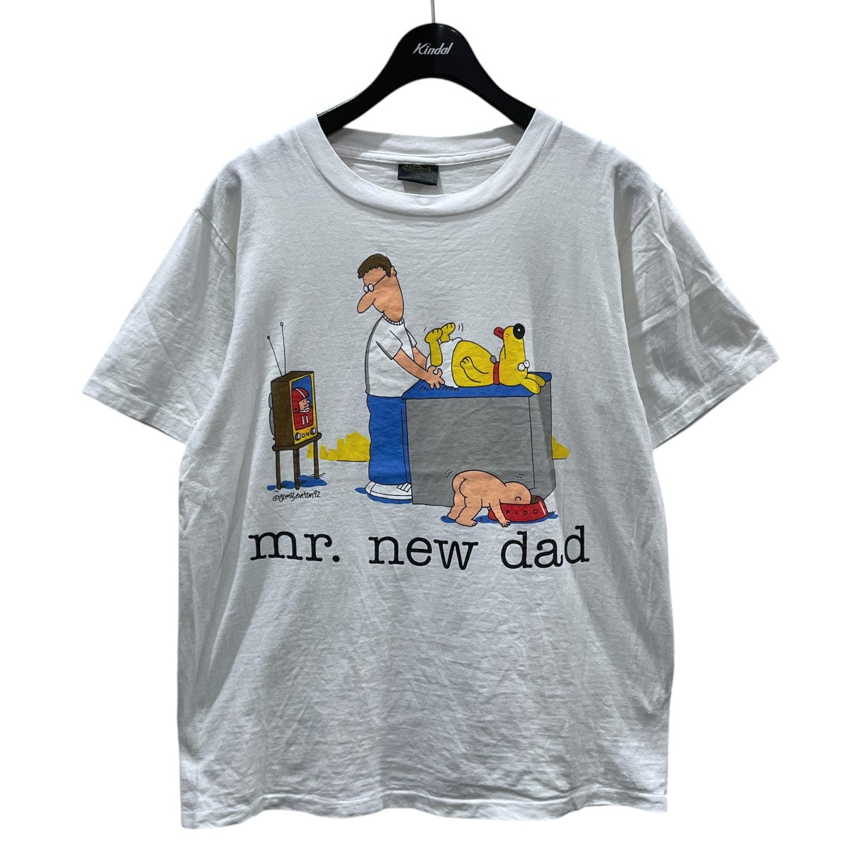 CHANGES プリントTシャツ Mr．New Dad 古着・中古-1枚目のアイテム画像