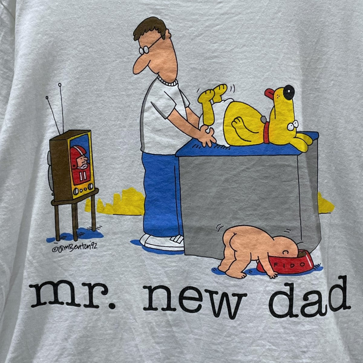 CHANGES プリントTシャツ Mr．New Dad 古着・中古-4枚目のアイテム画像