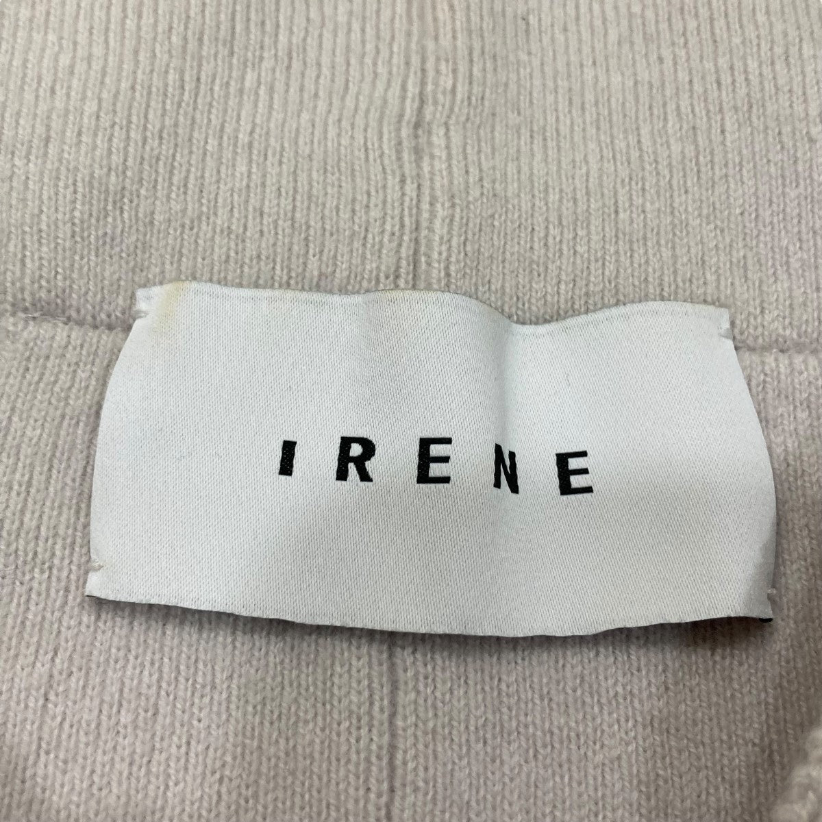 IRENE Vネックアシンメトリーニット22A81002 古着・中古-8枚目のアイテム画像