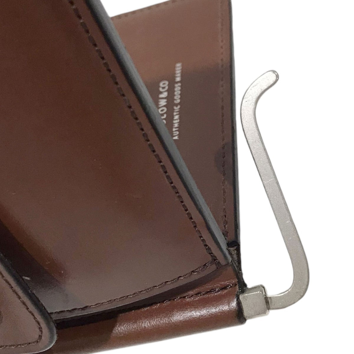 SLOW＆CO(スロウ) 二つ折りレザーウォレット bridle money clip ブライドル マネークリップ SO794J SO794J  ブラウン｜【公式】カインドオルオンライン ブランド古着・中古通販【kindal】