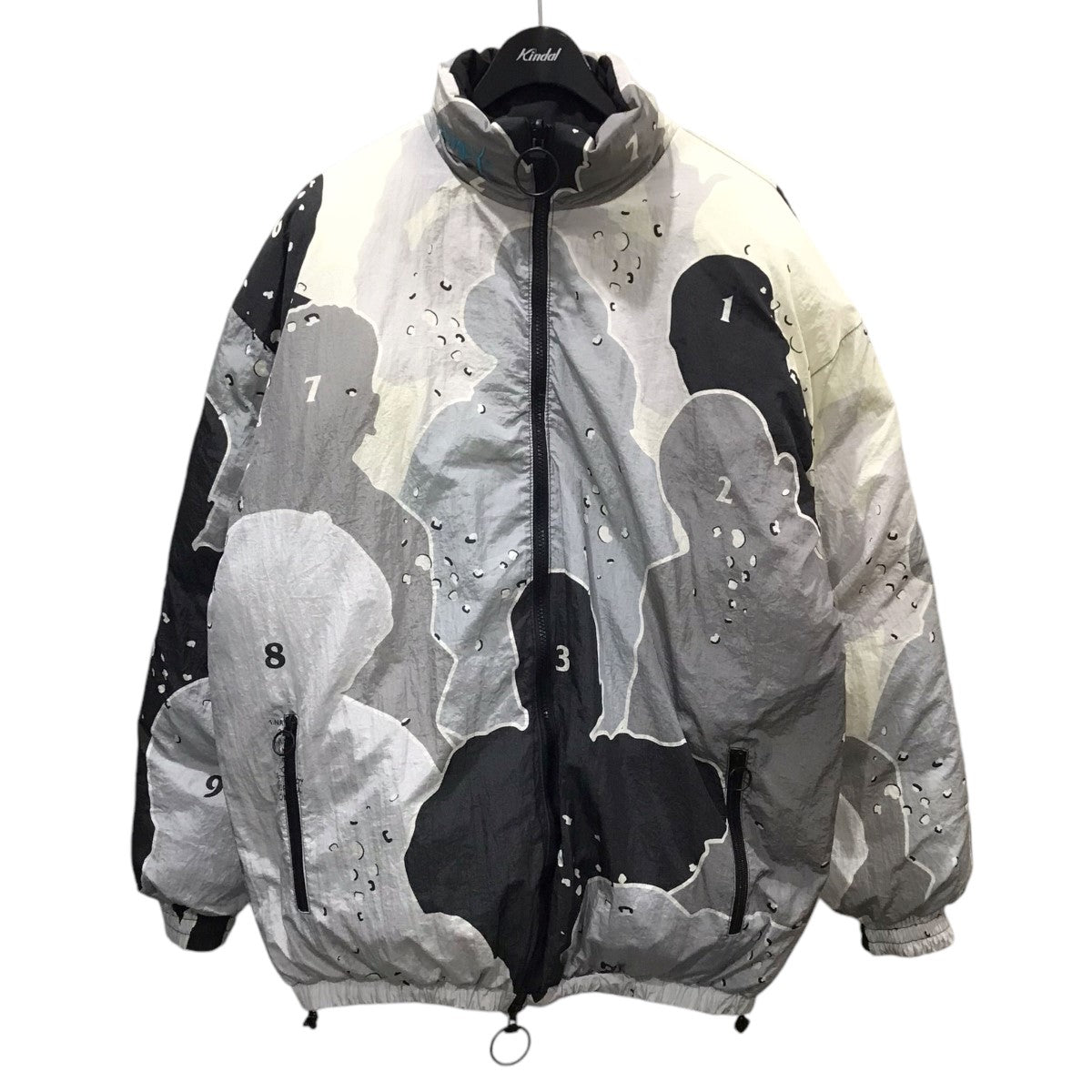 GRIMEY(グライミー) リバーシブル中綿ジャケット Reversible Down Jacket リバーシブルダウンジャケット ブラック・グレー他  サイズ L｜【公式】カインドオルオンライン ブランド古着・中古通販【kindal】