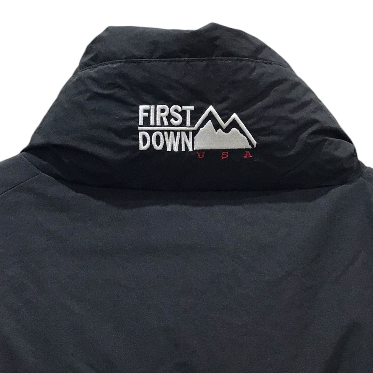 FIRST DOWN(ファーストダウン) リバーシブルダウンジャケット BUBBLE DOWN JACKET バブルダウンジャケット F342500  F342500 ブラック×グリーン サイズ XL｜【公式】カインドオルオンライン ブランド古着・中古通販【kindal】