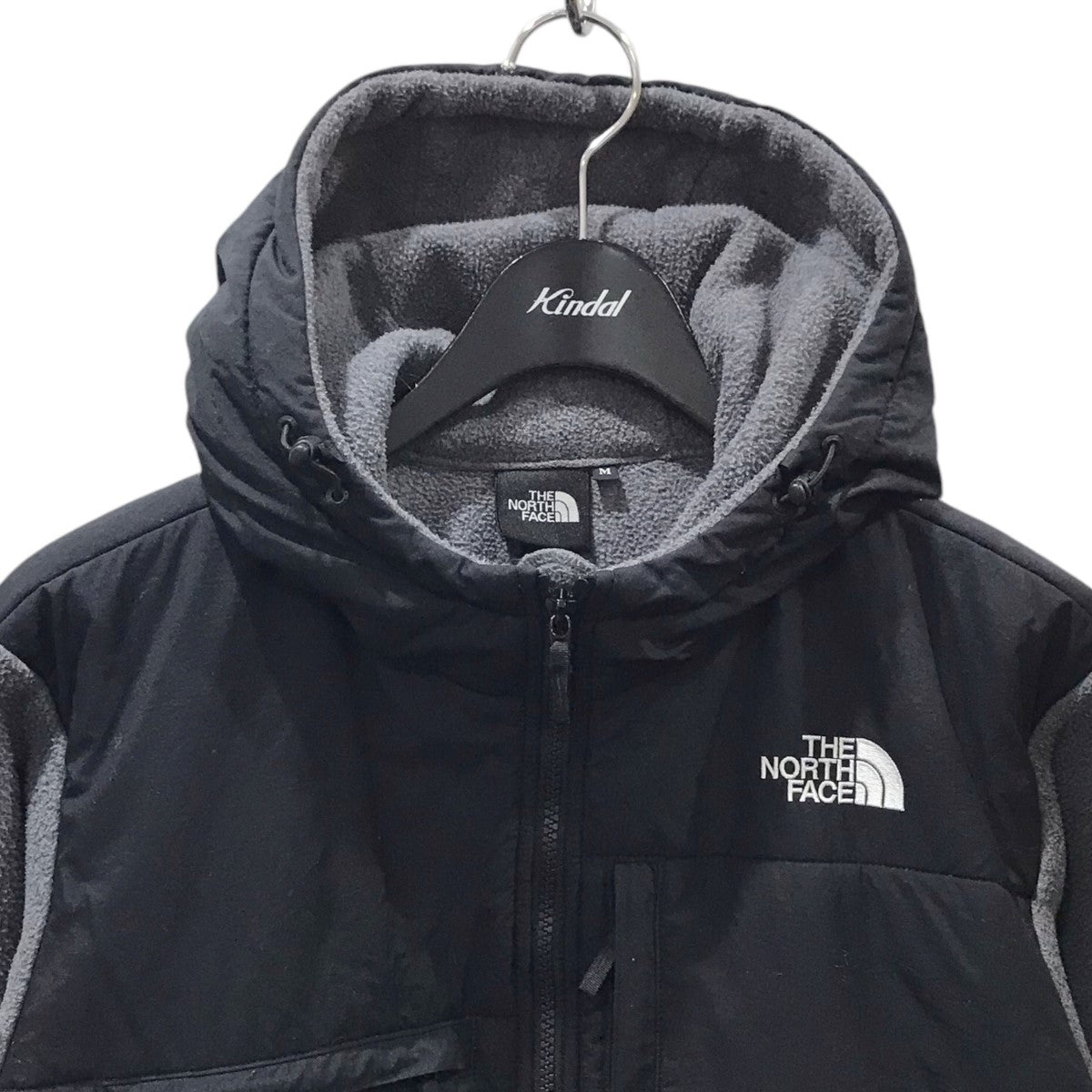 THE NORTH FACE(ザノースフェイス) ジップアップフリースフーディージャケット Denali Hoodie デナリフーディ NA71832  NA71832 グレー・ブラック サイズ M｜【公式】カインドオルオンライン ブランド古着・中古通販【kindal】